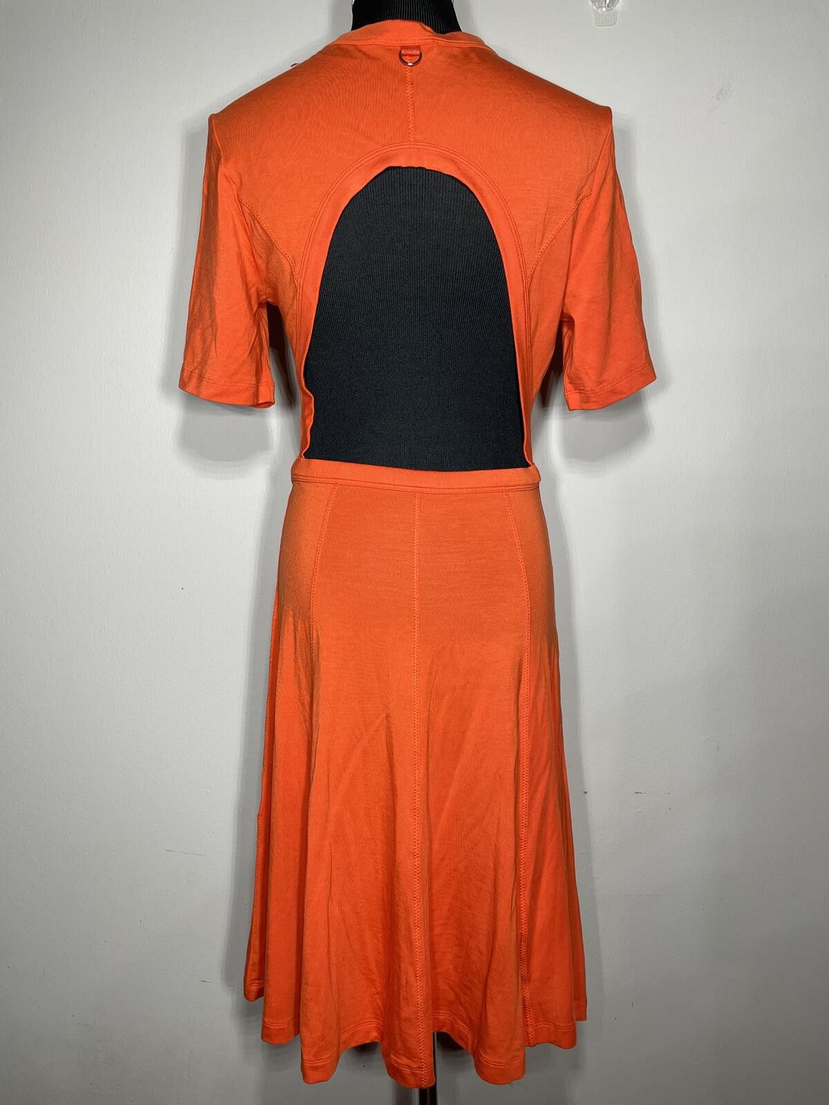 Other Ninety Percent Burnt Orange Knit Midi Dress Sz S Minimalist Size S / US 4 / IT 40 - 3 Thumbnail