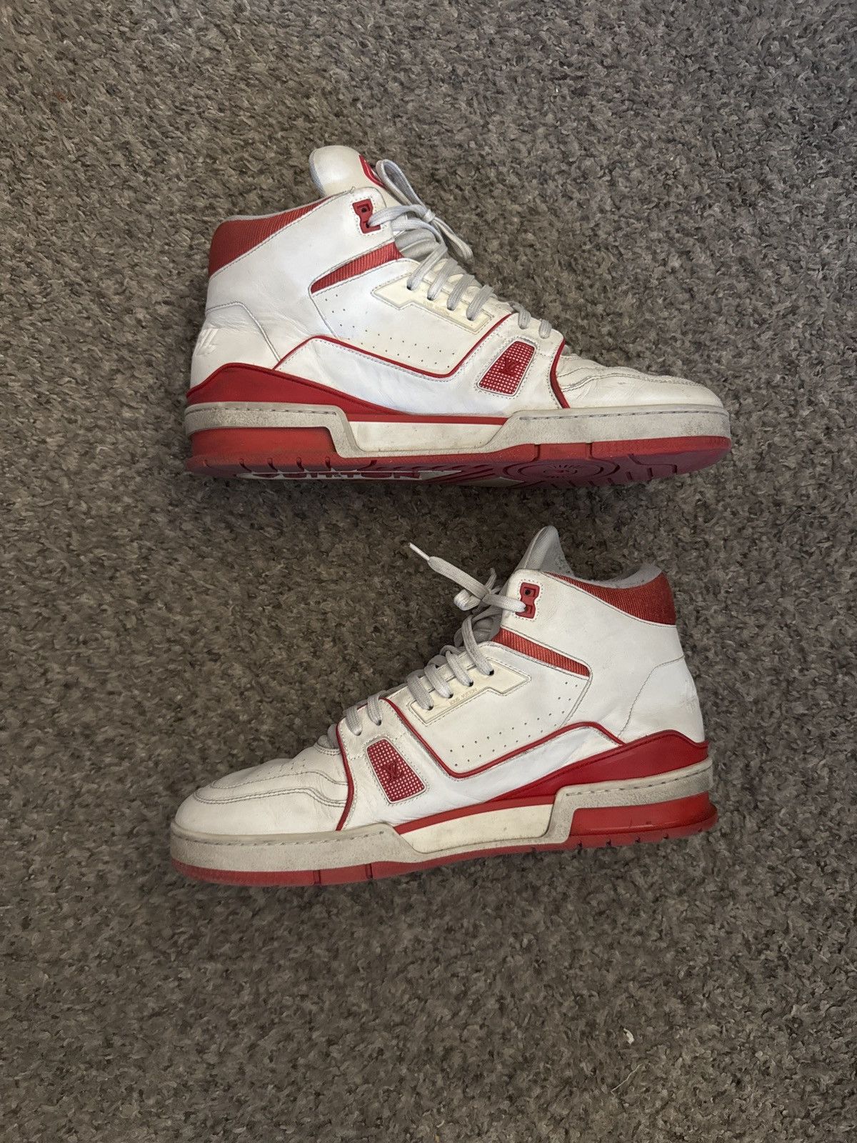 Louis Vuitton white trainer