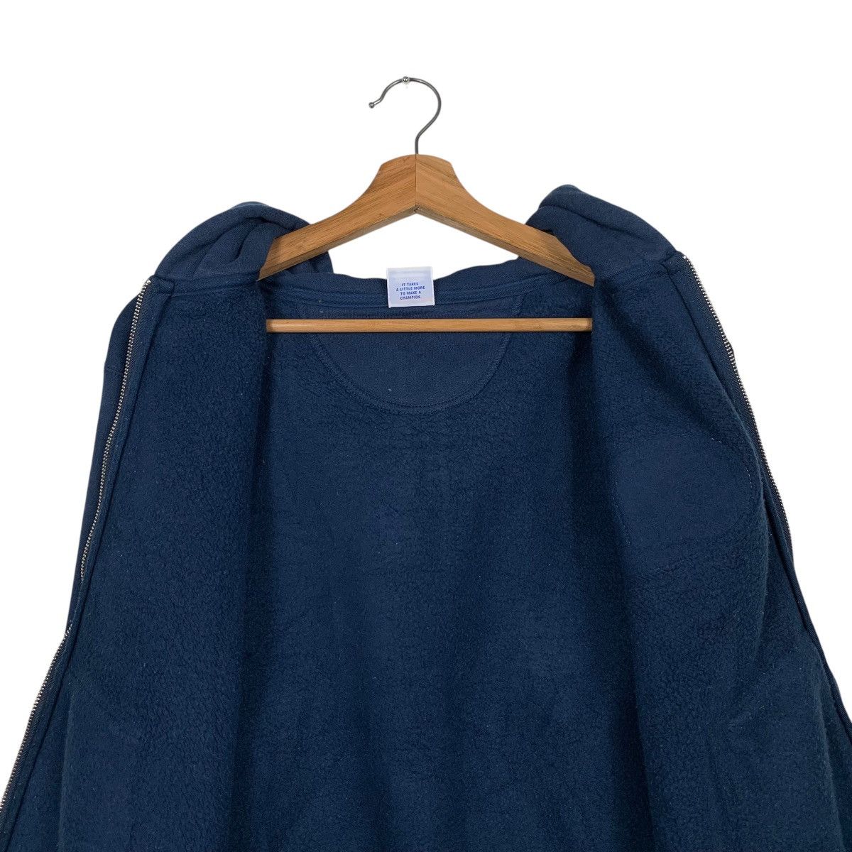 Champion CHAMPION Big Logo Zipper Hoodies Sweatshirt #1791-C79 Size US M / EU 48-50 / 2 - 15 Thumbnail