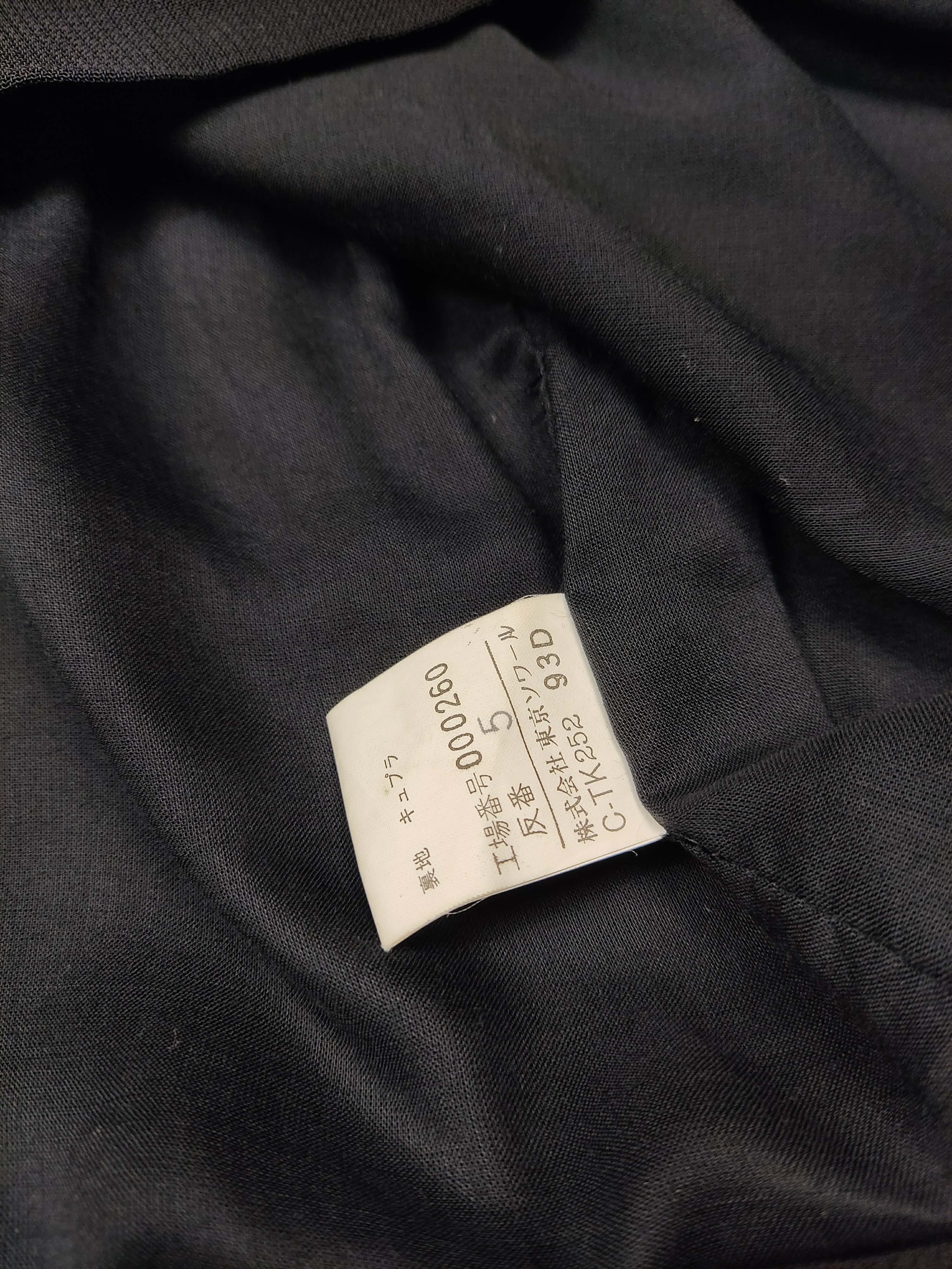 Givenchy Vintage Hi Formal Givenchy Black Blouse Jacket Size L / US 10 / IT 46 - 8 Thumbnail