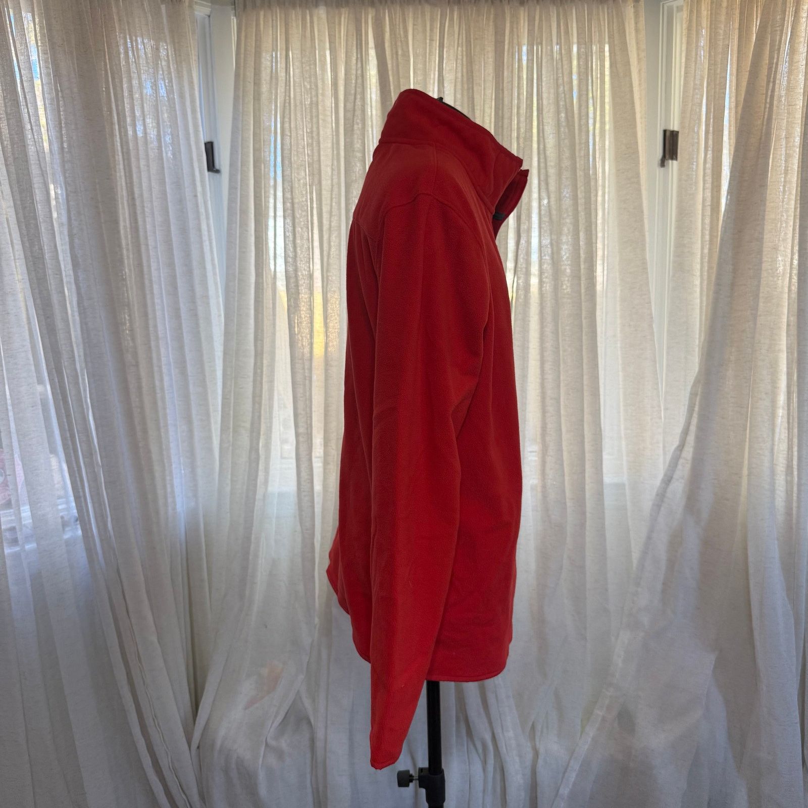 Other Goodfellow & Co Red Quarter Zip Fleece | Sz L Size US L / EU 52-54 / 3 - 4 Thumbnail