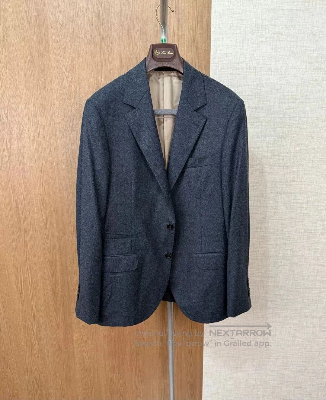 Brunello Cucinelli Brunello Cucinelli Flannel Casual Blazer. Size US M / EU 48-50 / 2 - 1 Thumbnail