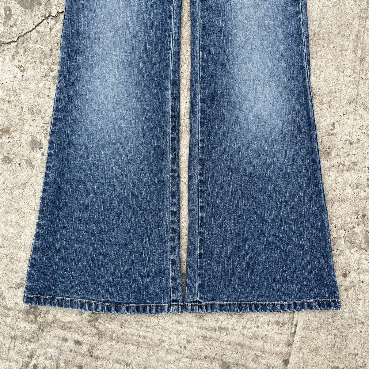 Sol Angeles Vintage Women’s Flared Jeans Angeles Size 9 Crazy 00s USA Size 30" / US 8 / IT 44 - 3 Thumbnail
