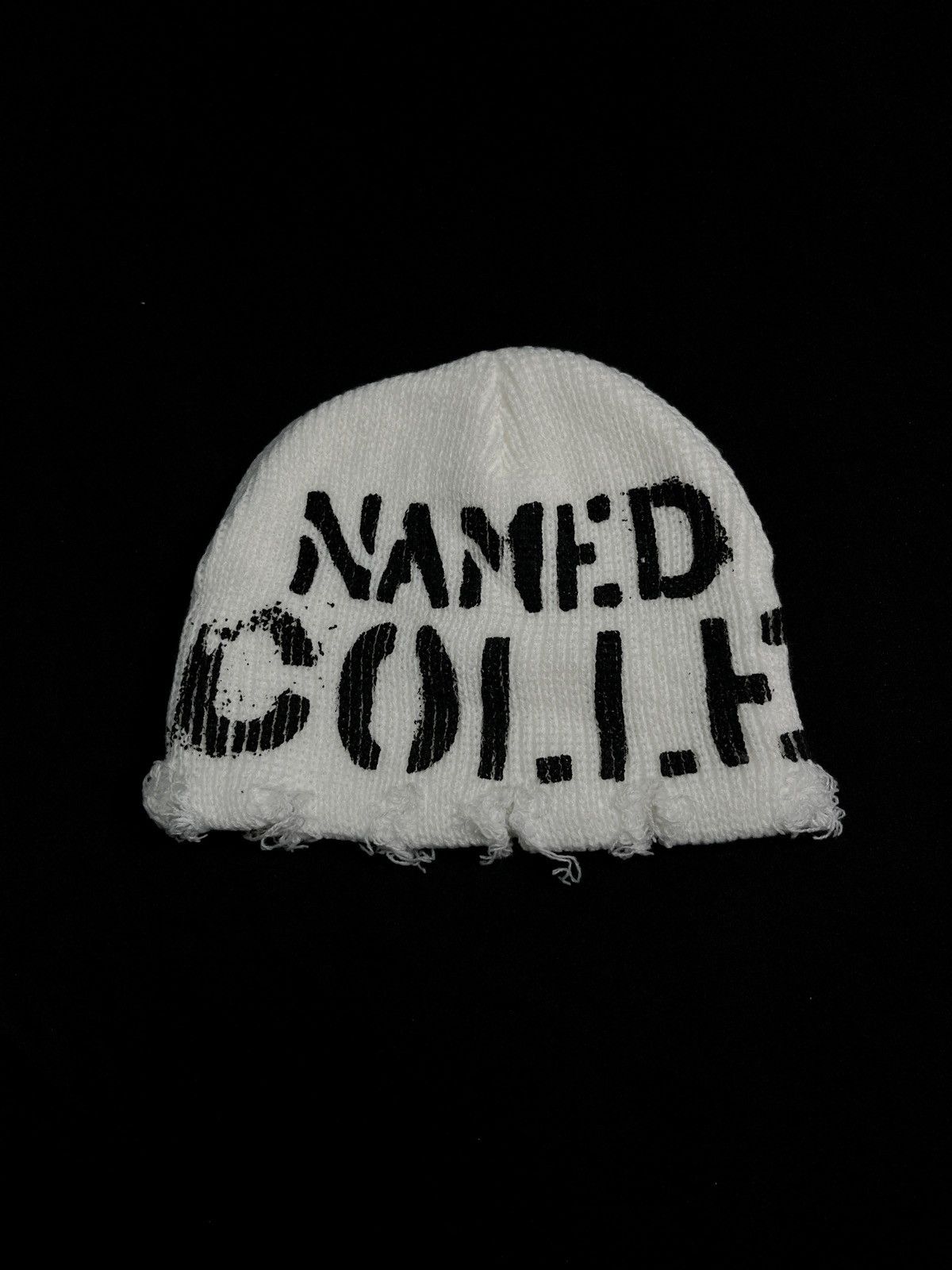 Named Collective Rare Named Collective Graffiti Graphic Design No Cuff Beanie Size ONE SIZE - 1 Thumbnail