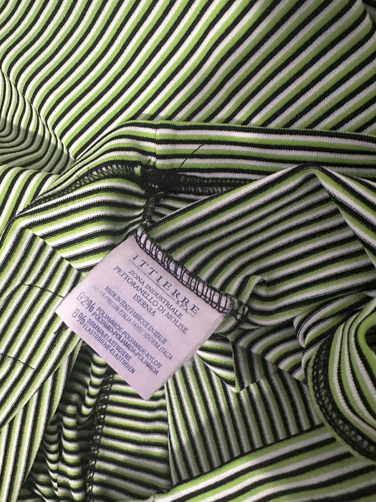 Versace Green striped versace shirt Size US XL / EU 56 / 4 - 6 Thumbnail