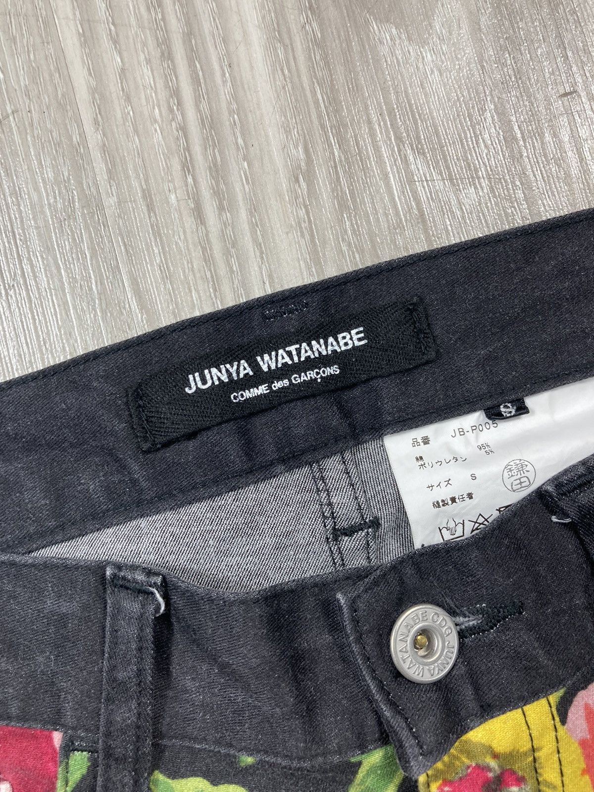 Comme des Garcons × Junya Watanabe AD2018 Runway Junya Watanabe Comme Des Garcons Floral Pant Size 28" / US 6 / IT 42 - 7 Thumbnail
