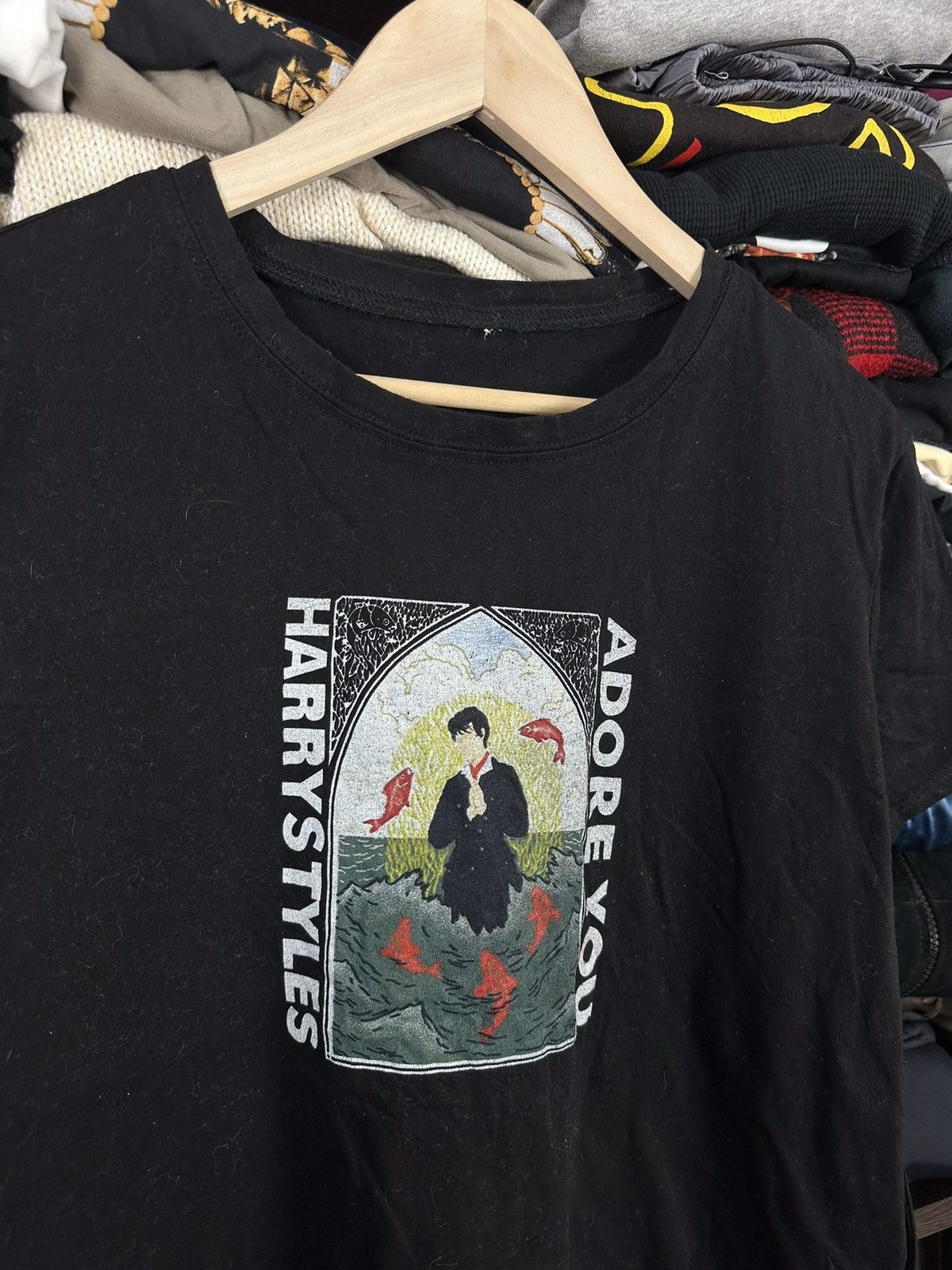 Band Tees Vintage Harry Styles Tee ONE DIRECTION Size US M / EU 48-50 / 2 - 5 Thumbnail