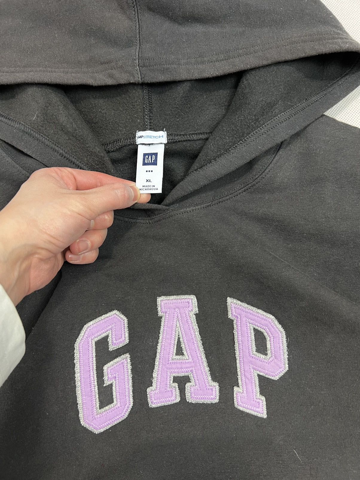 Gap Hoodie GAP big logo dark brown travis scott color Size XL / US 12-14 / IT 48-50 - 2 Thumbnail