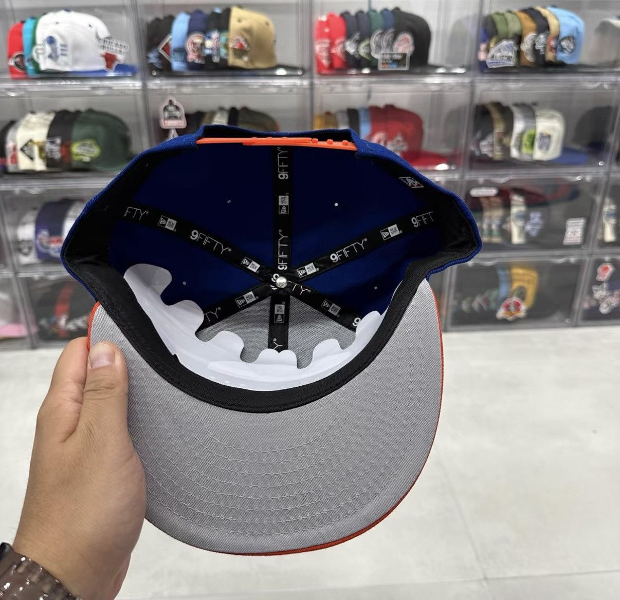 New Era New Era NBA Classic Logo Flat Brim Baseball Cap J32 Size ONE SIZE - 4 Thumbnail