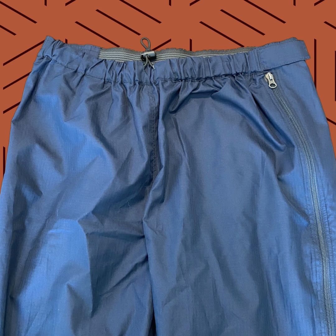 Patagonia Pants Windbreaker Men XL 32x32 Navy Blue Drawstring Stretch Waist