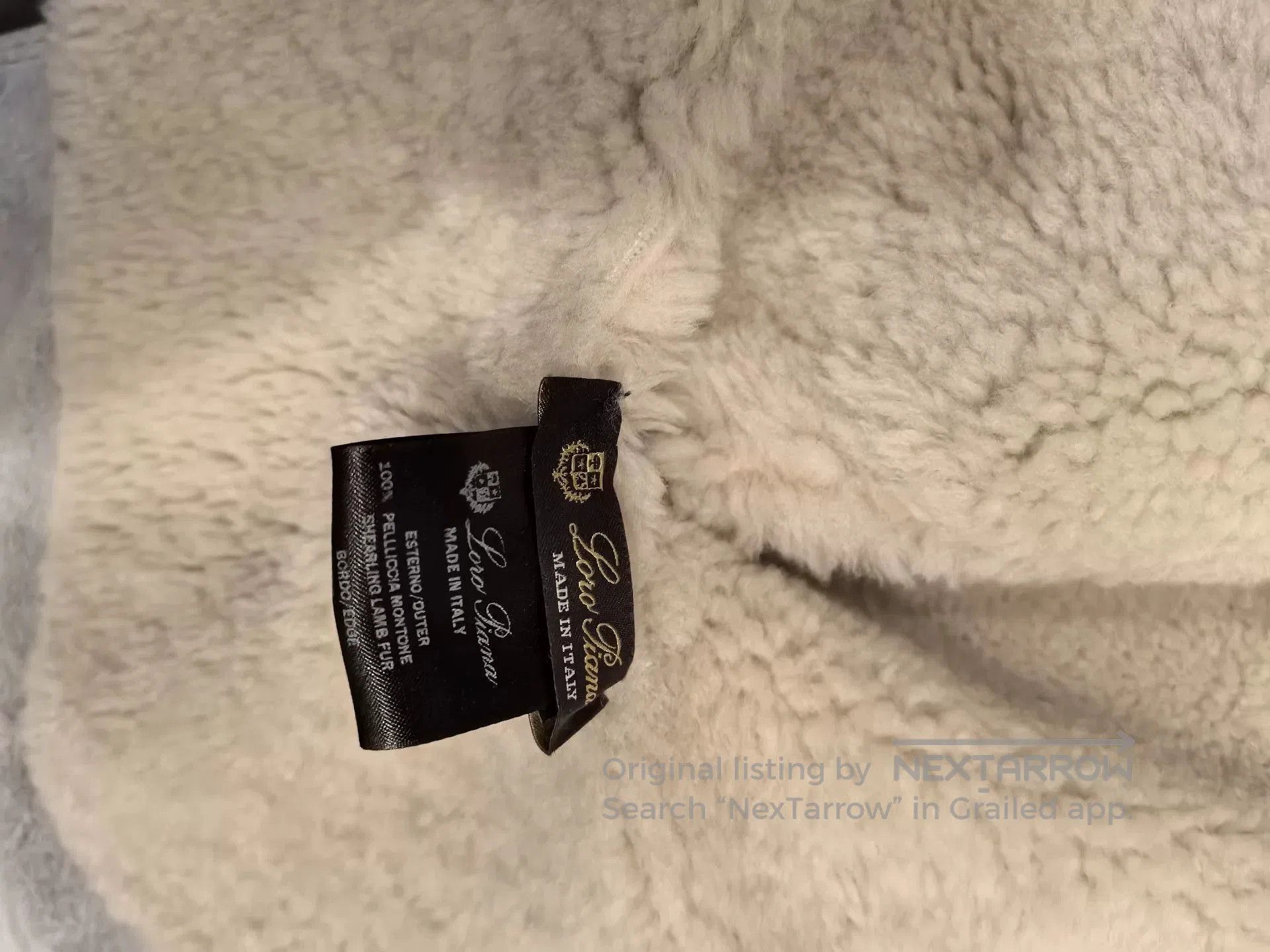 Loro Piana Loro Piana Shearling Cashmere Hat Scarf. Size ONE SIZE - 6 Thumbnail