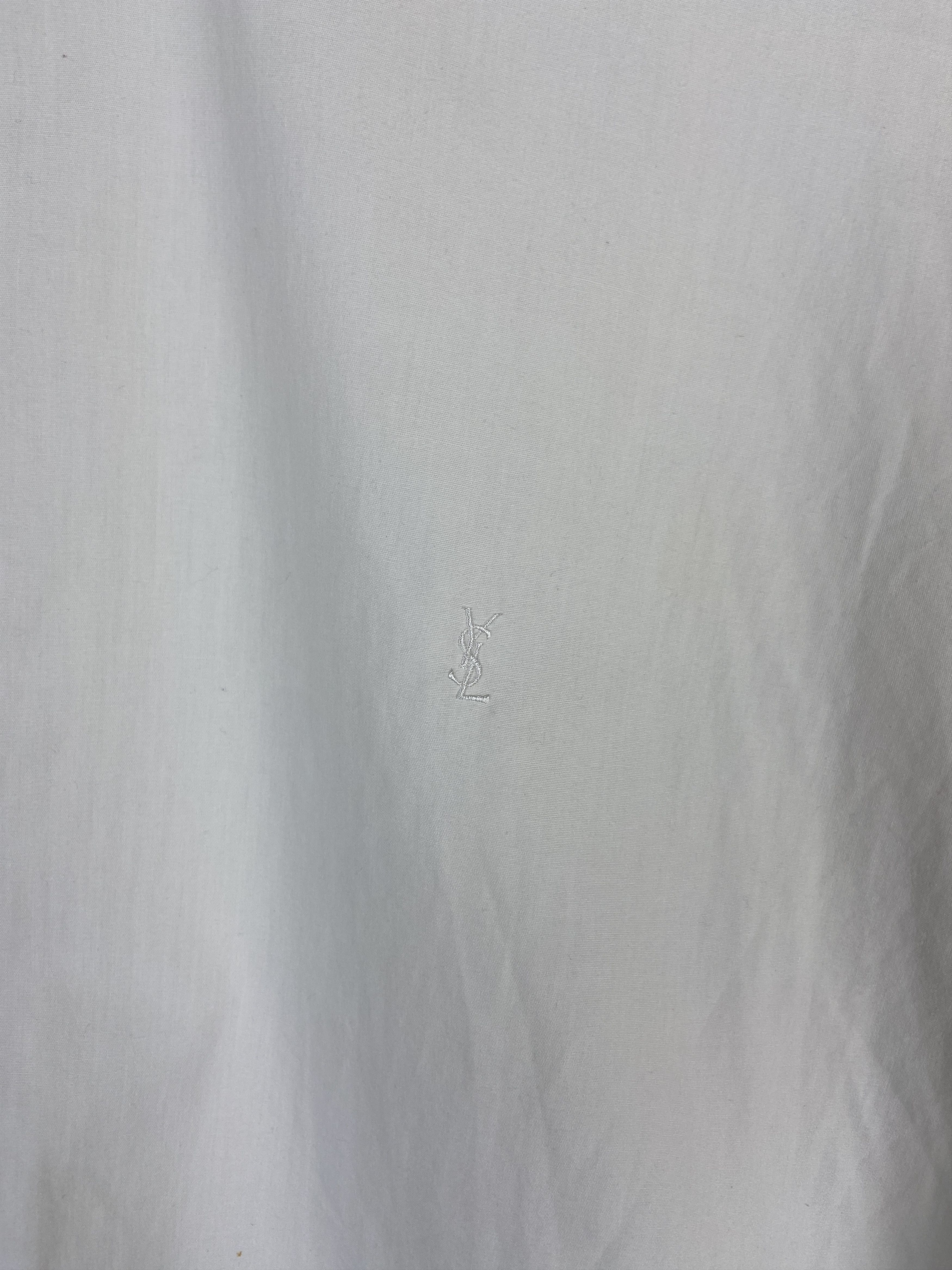 Vintage Vintage YvesSaintLaurent Ysl Pour Homme Button Up Shirt Size US XL / EU 56 / 4 - 4 Thumbnail