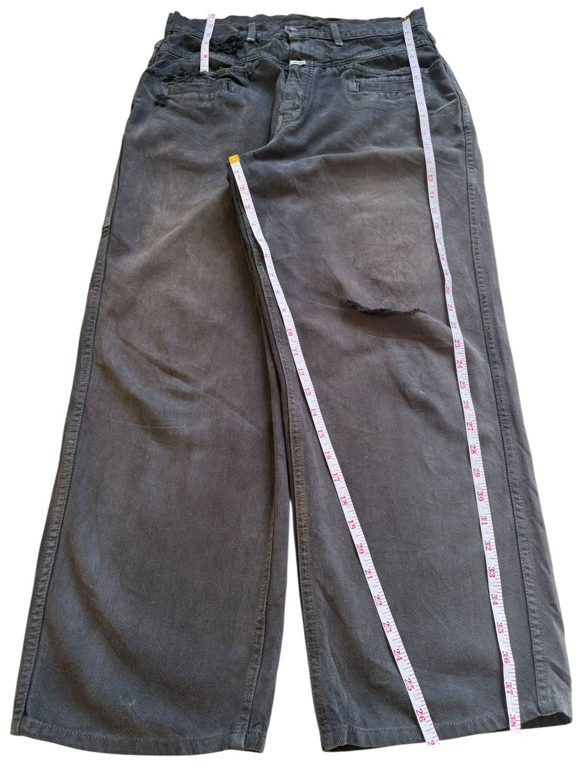 Japanese Brand Vintage Japanese Salty Dog Distressed Loose Baggy Jeans Size US 32 / EU 48 - 11 Thumbnail