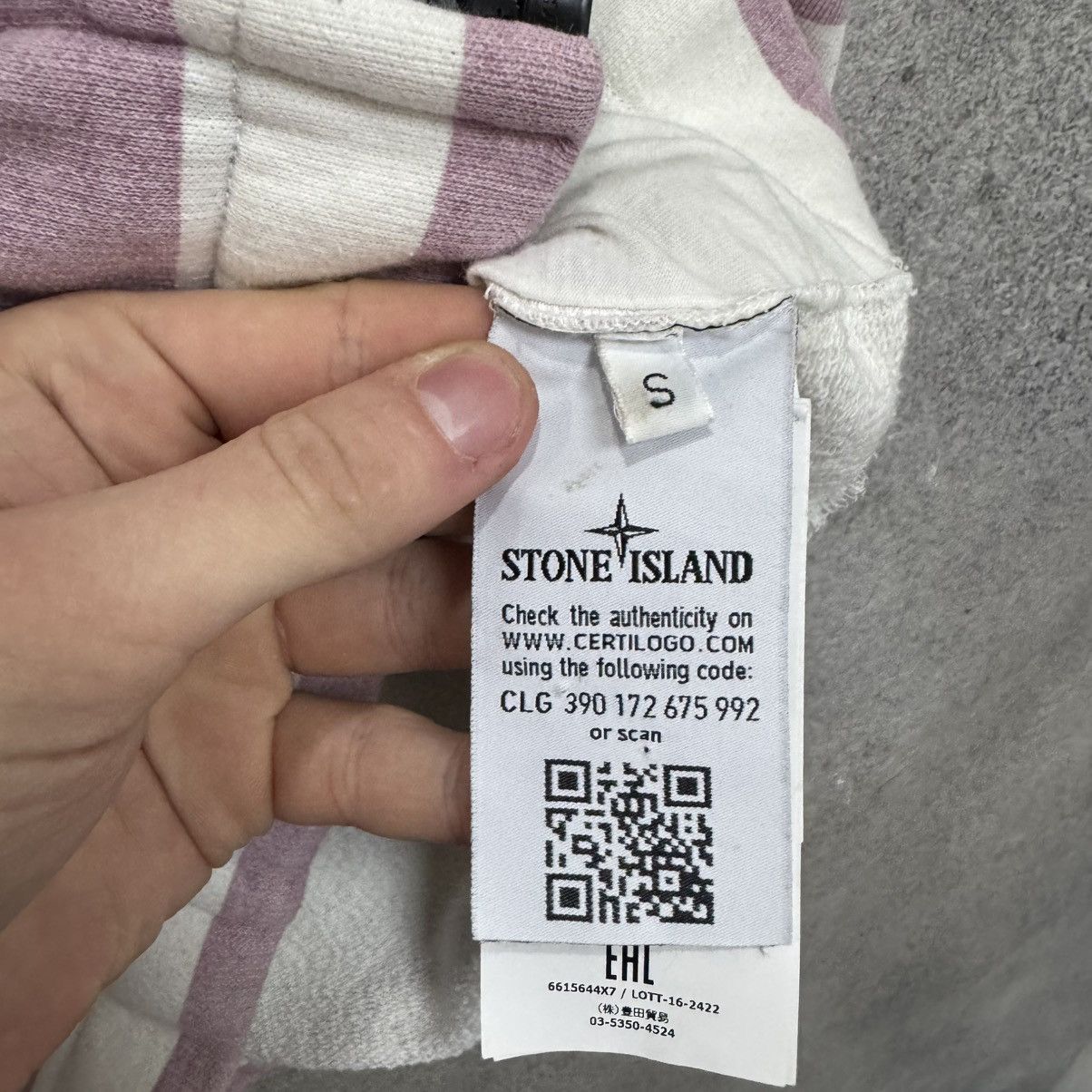 Stone Island Stone Island vest zip-hoodie striped Size US S / EU 44-46 / 1 - 8 Thumbnail