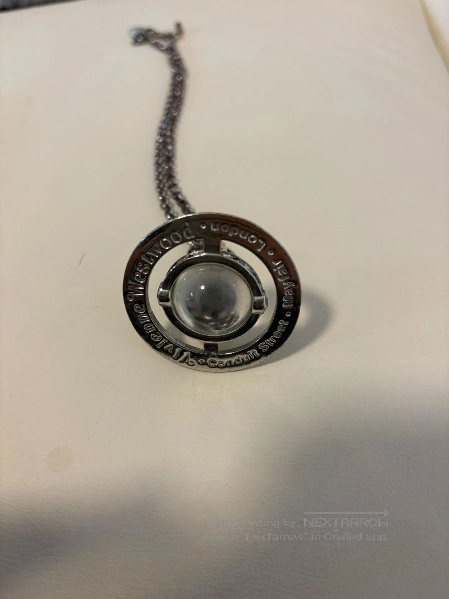 Vivienne Westwood Vivienne Westwood Silver Orb Necklace. Size ONE SIZE - 2 Thumbnail