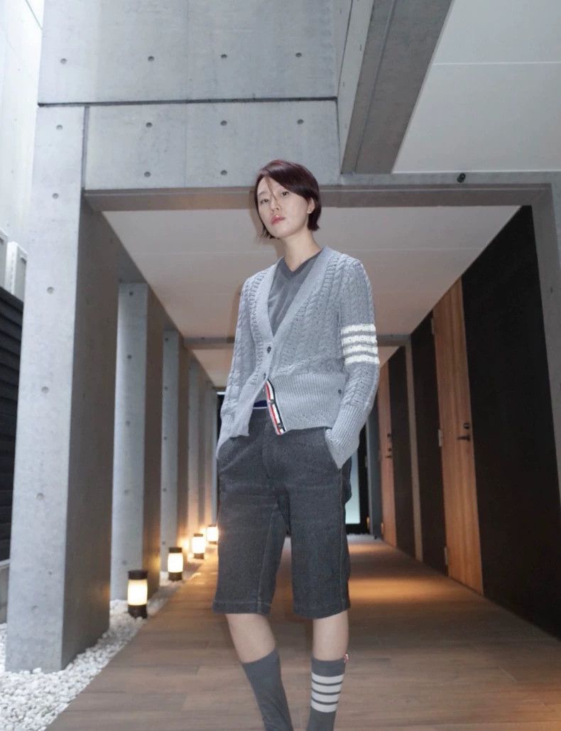 Thom Browne Thom Browne Knitted overcoat Size S / US 4 / IT 40 - 6 Thumbnail