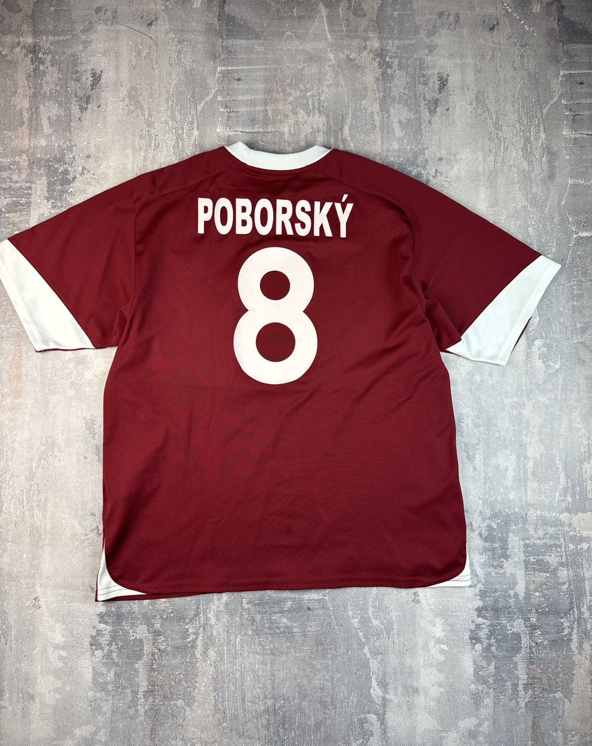 Nike AS Sparta Praha Prague 2005 Poborsky Football Soccer Jersey Size US XL / EU 56 / 4 - 11 Thumbnail