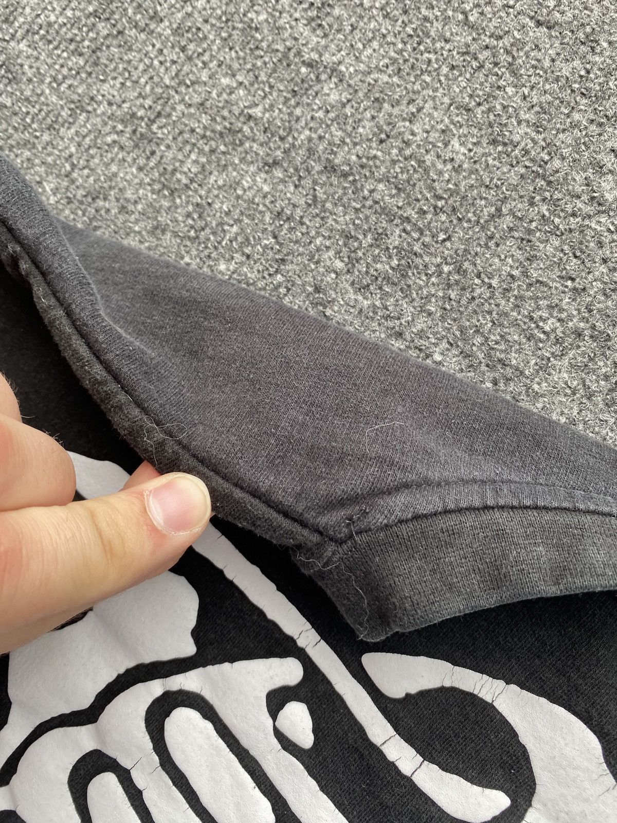 Other 🔥Unus Annus Skeleton Independent Faded black sweatshirt rare Size US M / EU 48-50 / 2 - 14 Thumbnail