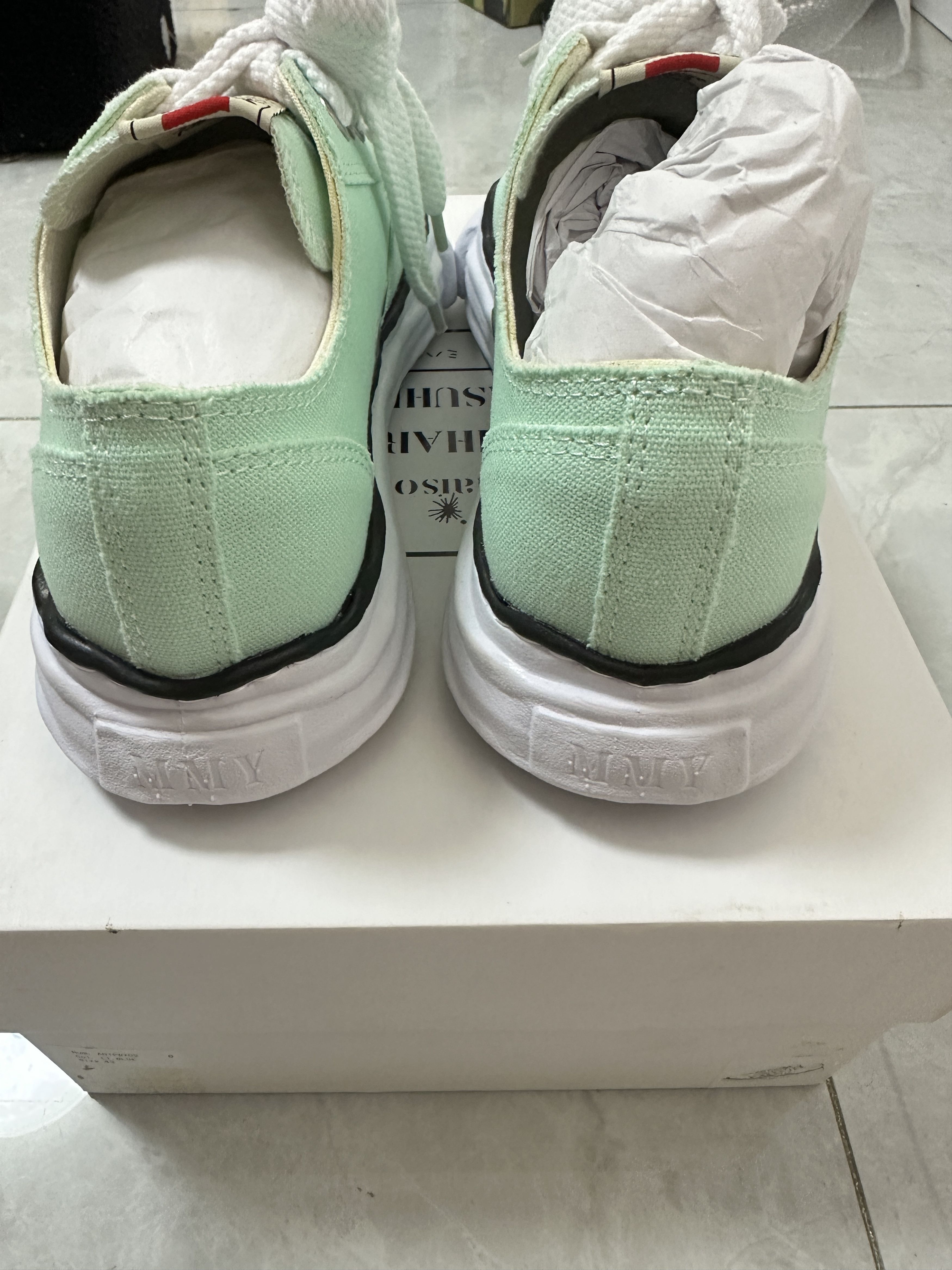 Maison MIHARA YASUHIRO Maison MIHARA YASUHIRO Low-top Sneakers in Light Blue Size US 10 / EU 43 - 2 Thumbnail