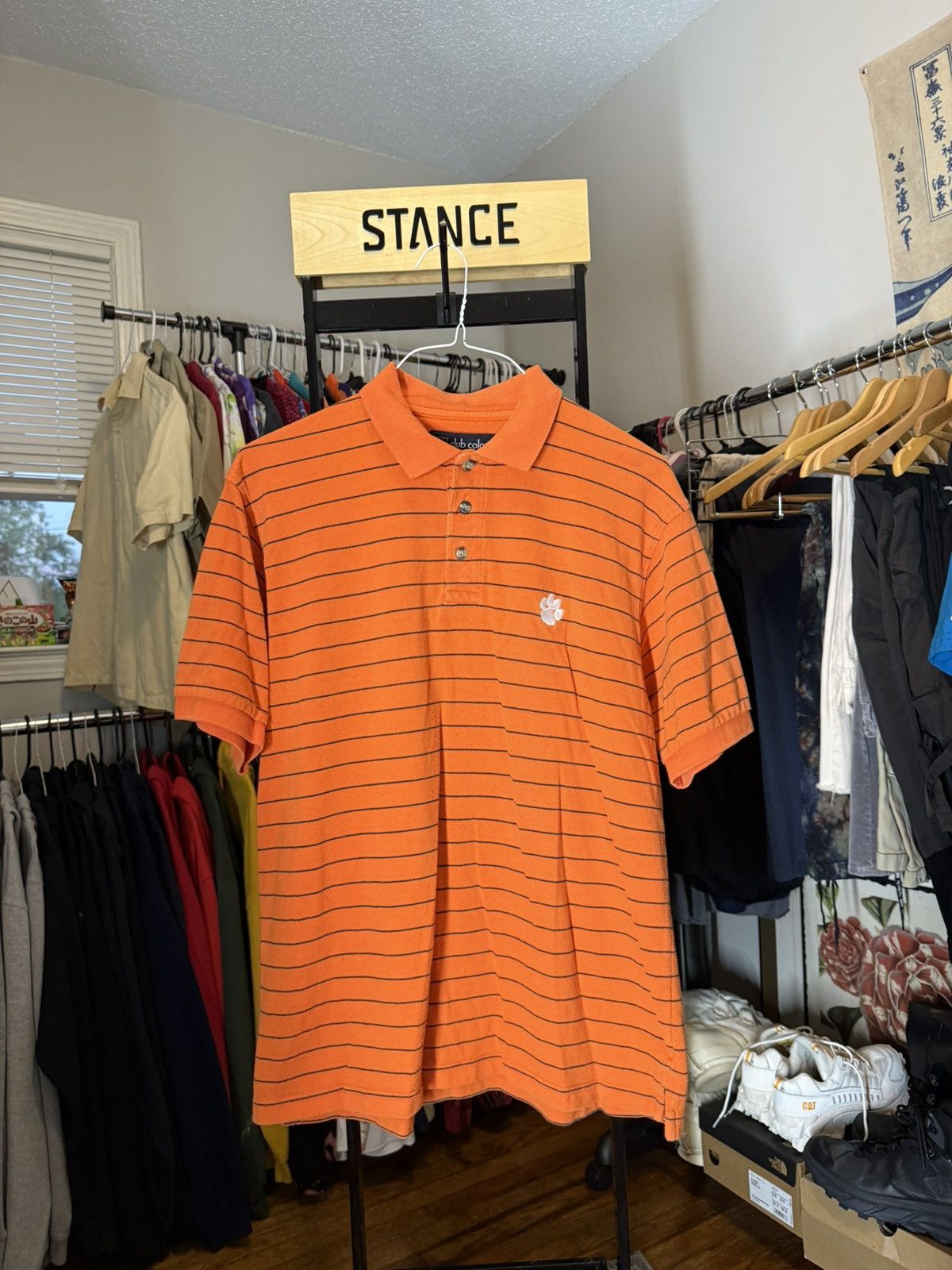 Vintage Vintage Clemson Polo Size US L / EU 52-54 / 3 - 1 Thumbnail