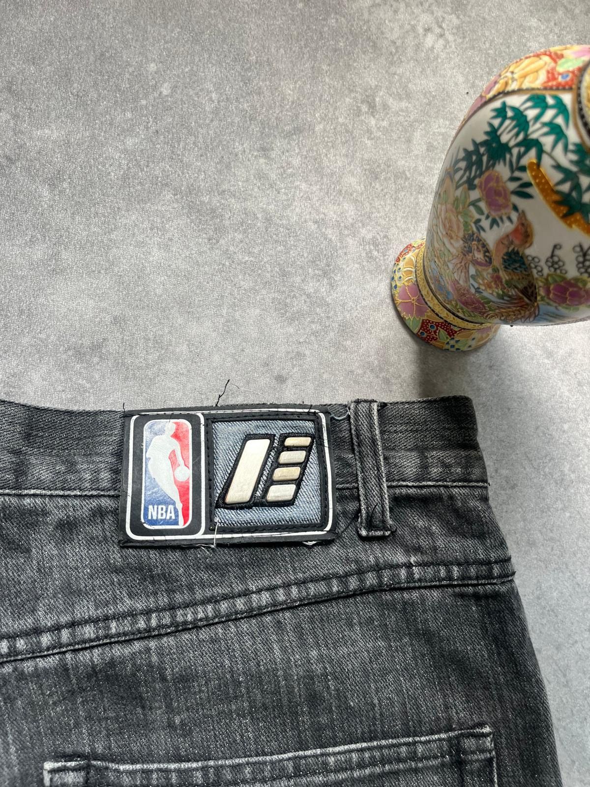 NBA × Southpole UNK Denim x NBA Miami Heats Baggy / Straight Jeans Pants Size US 34 / EU 50 - 5 Thumbnail