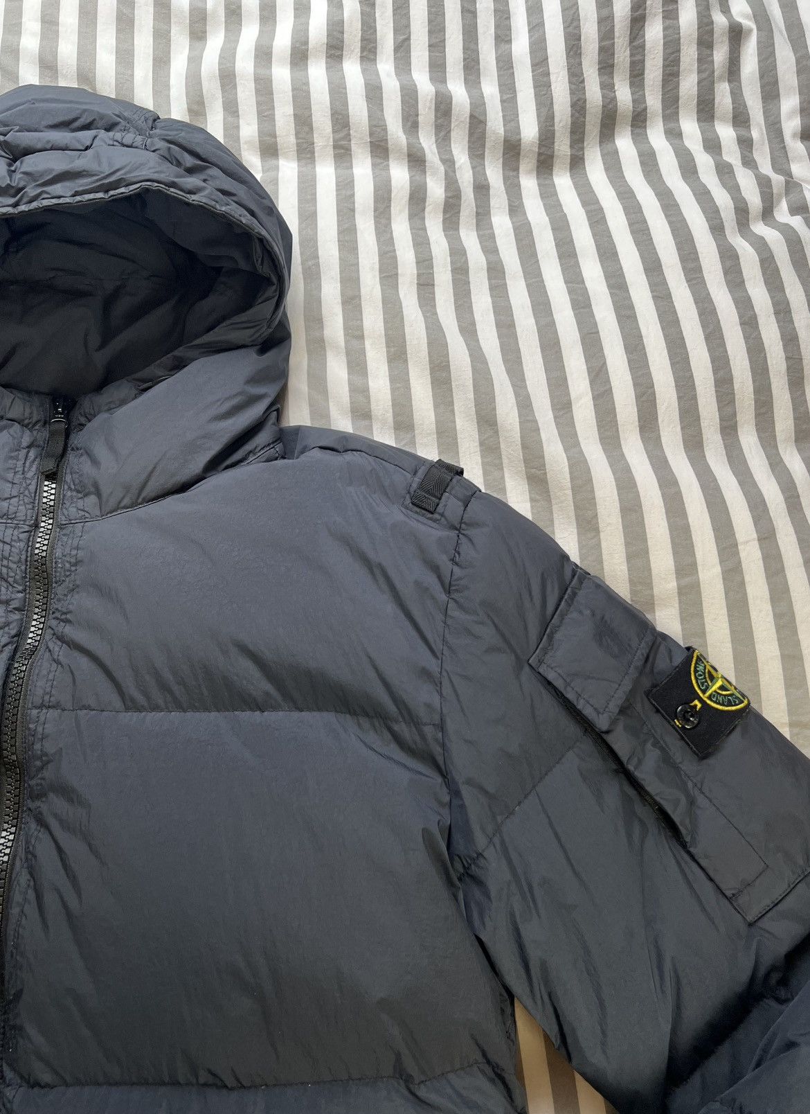Stone Island Stone Island | Garment Dyed R-NY Down | Dark Navy | Size XXL Size US XXL / EU 58 / 5 - 11 Thumbnail