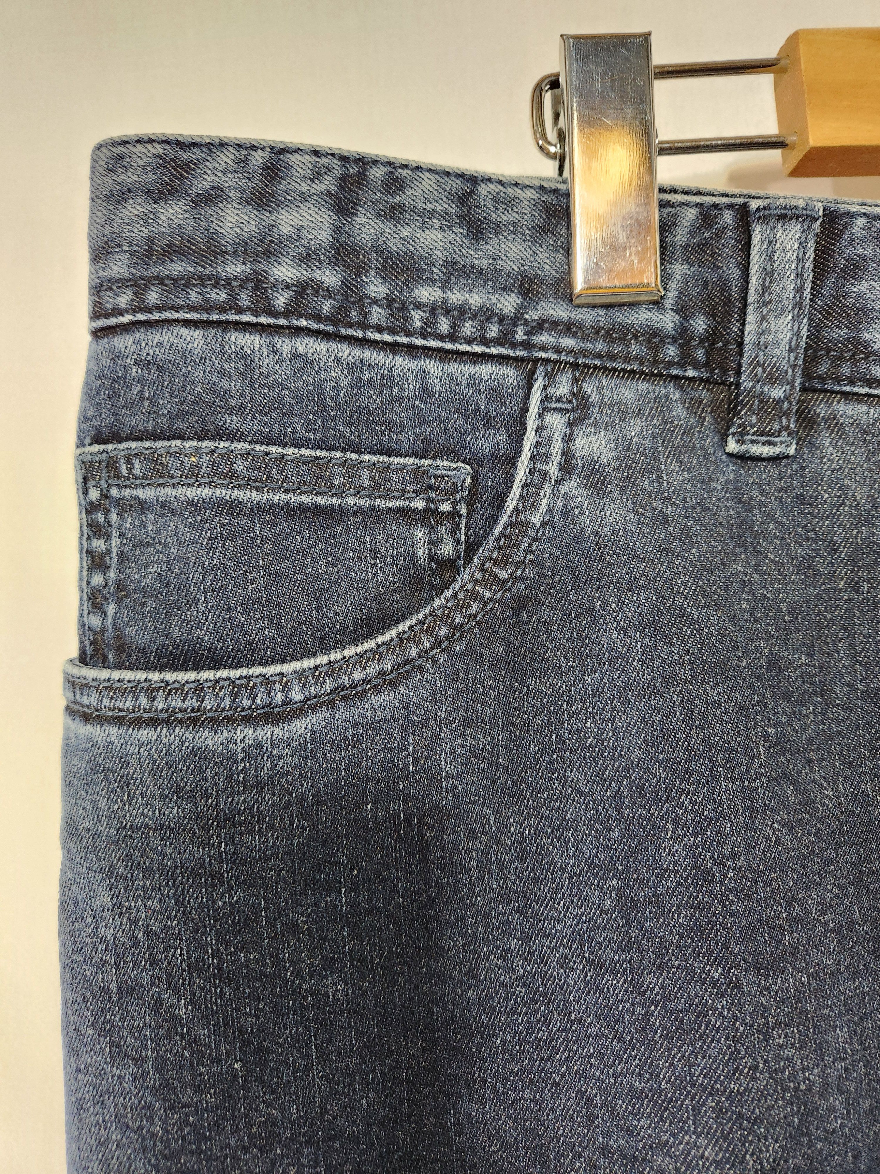 Brioni Stelvio Dark Blue Indigo Cotton Stretch Jeans Size US 44 / EU 60 - 4 Thumbnail