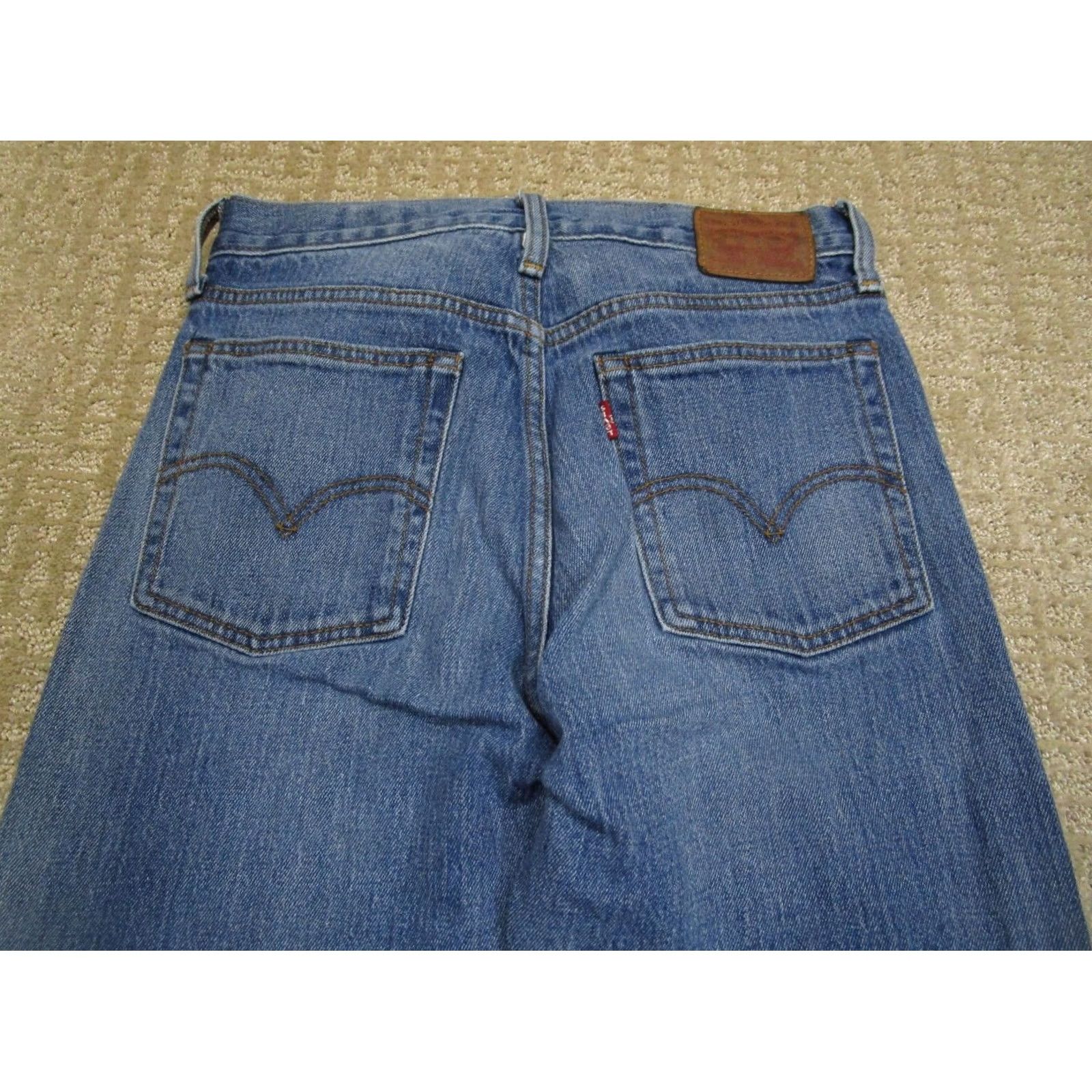 Levi's Levi's 560 Jeans Women 27 Blue High Rise Loose Fit Denim Straight Pants Light Wash 5-Pocket Womens Jeans Size 27" / US 4 / IT 40 - 4 Thumbnail
