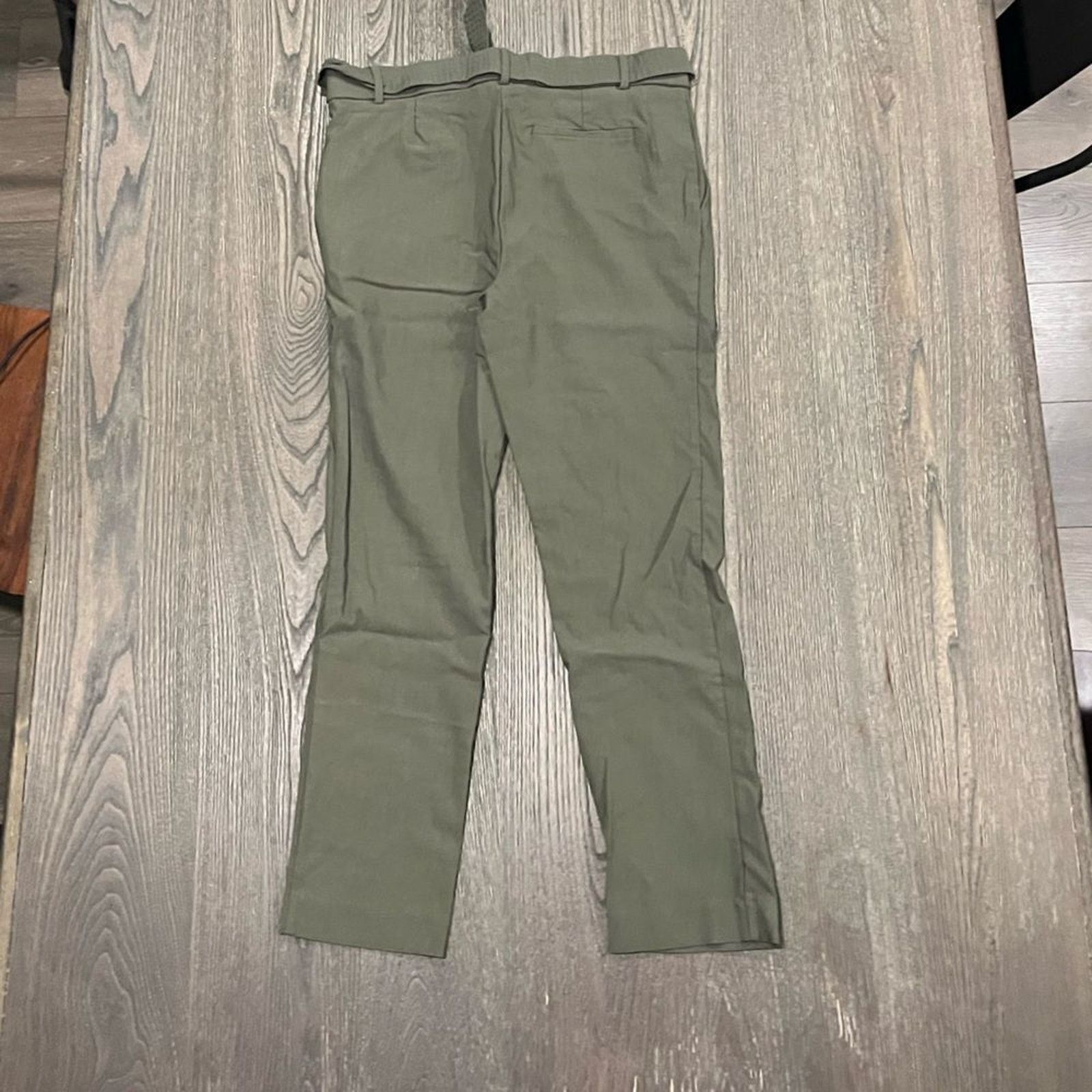Vintage JL Jules & Leopold Paperbag Pants Tied Waist Straight Leg M Size 29" - 8 Thumbnail