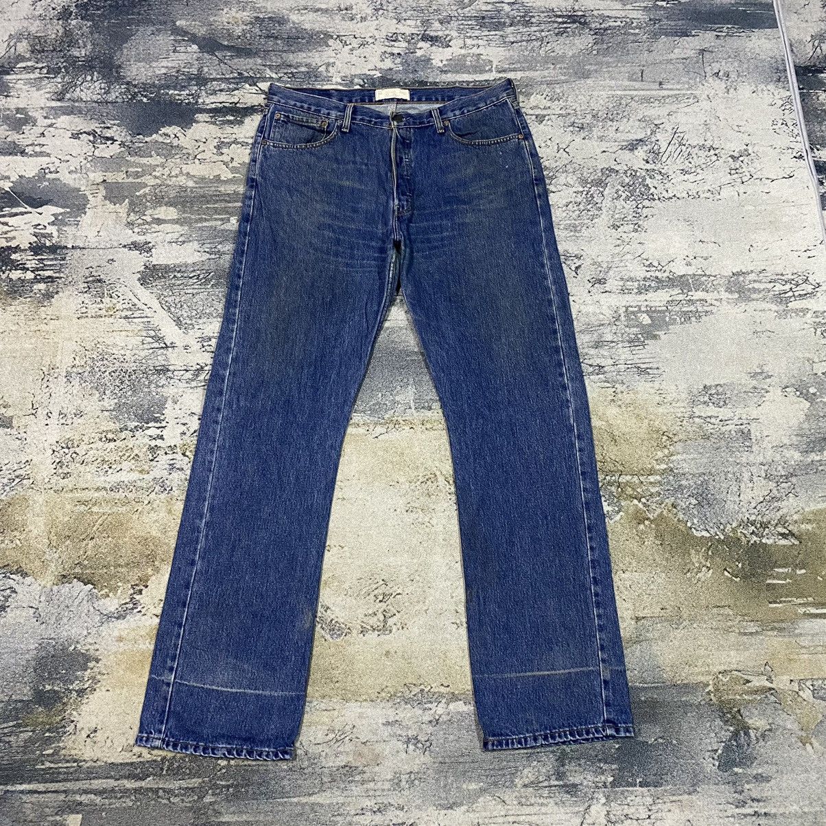 Levi's × Levi's Vintage Clothing × Vintage Vintage Levis Signature Repro Denim Jeans Size US 38 / EU 54 - 2 Thumbnail