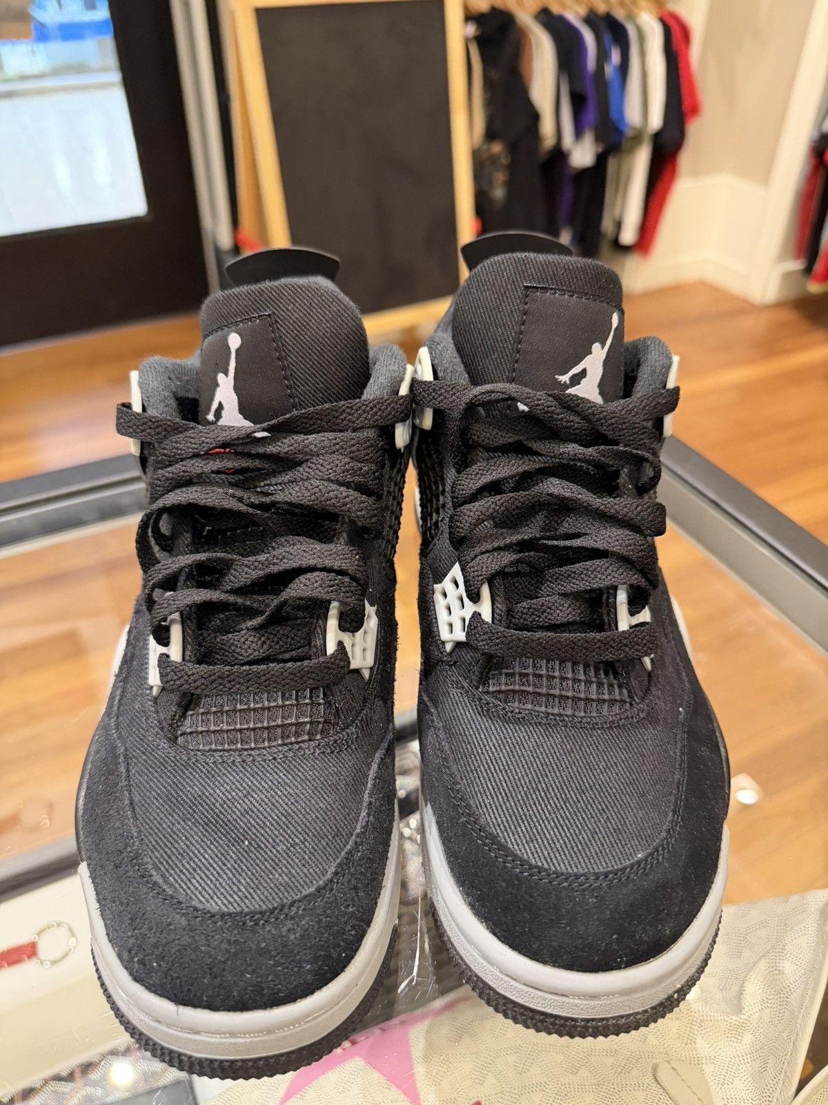 Jordan Brand Jordan 4 Retro SE ‘Black Canvas’ Size US 7.5 / EU 40-41 - 5 Thumbnail