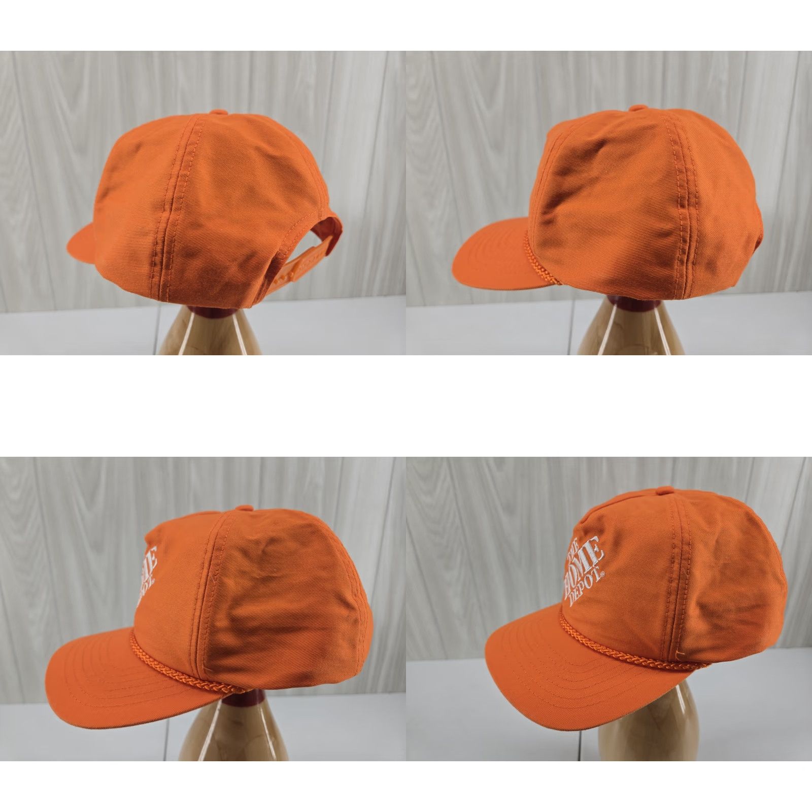 Vintage VINTAGE Home Depot Hat Cap Snap Back Orange Rope 90s Mens #2 Size ONE SIZE - 8 Thumbnail