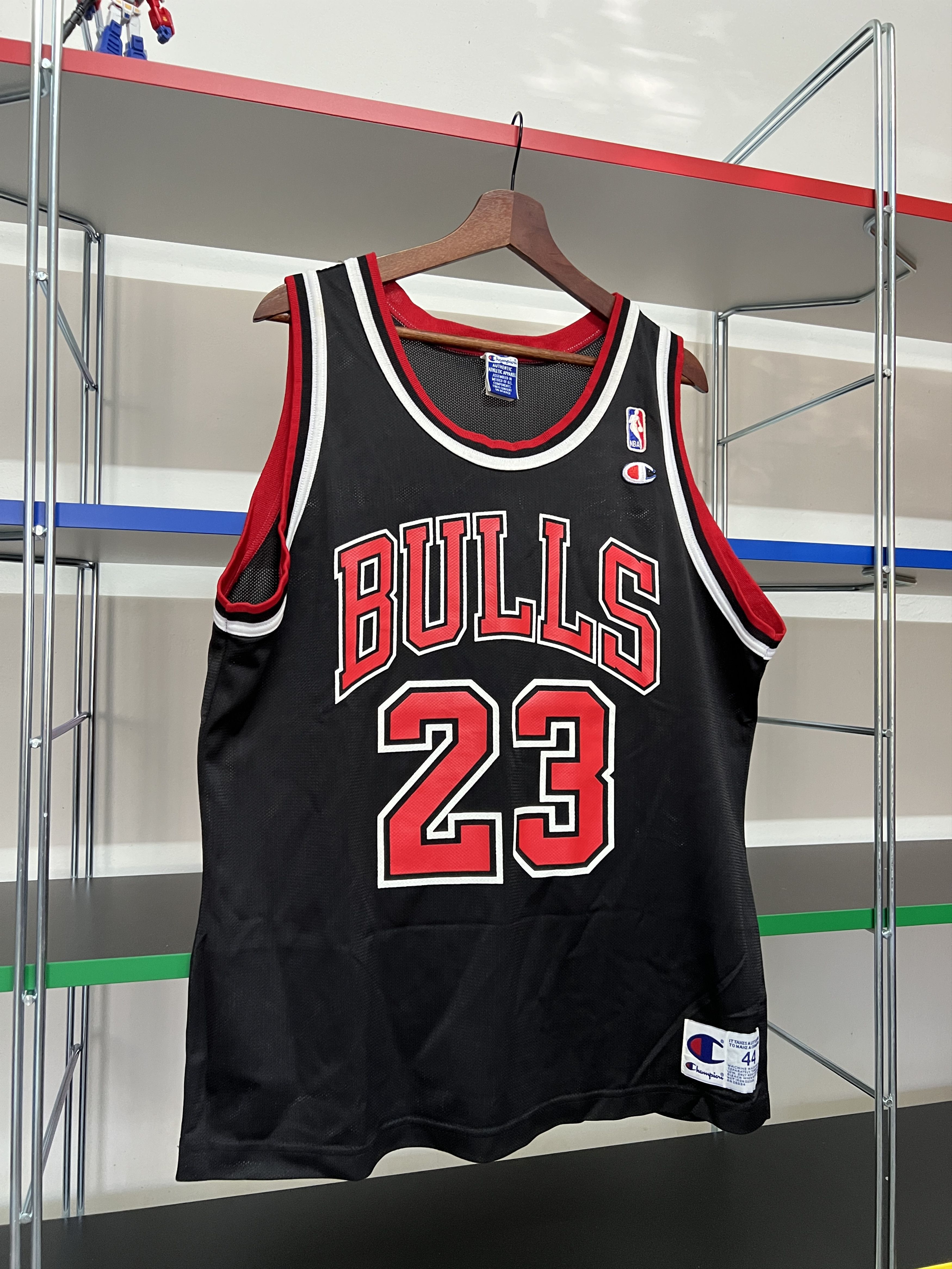 Champion Vintage Michael Jordan Chicago Bulls Jersey Champion 90s NBA Size US L / EU 52-54 / 3 - 2 Thumbnail