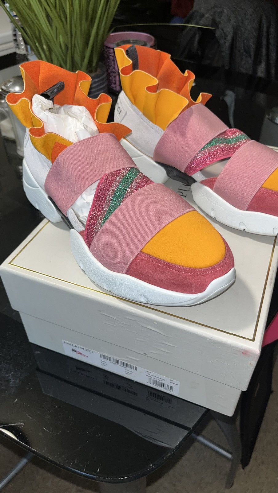 Emilio Pucci Emilio Pucci trainers Grailed
