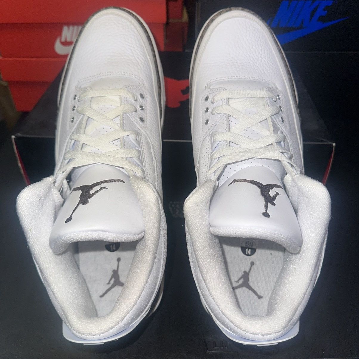 Jordan Brand × Nike Size 14 - Air Jordan 3 Retro 2018 Mocha - 136064-122 Size US 14 / EU 47 - 3 Thumbnail