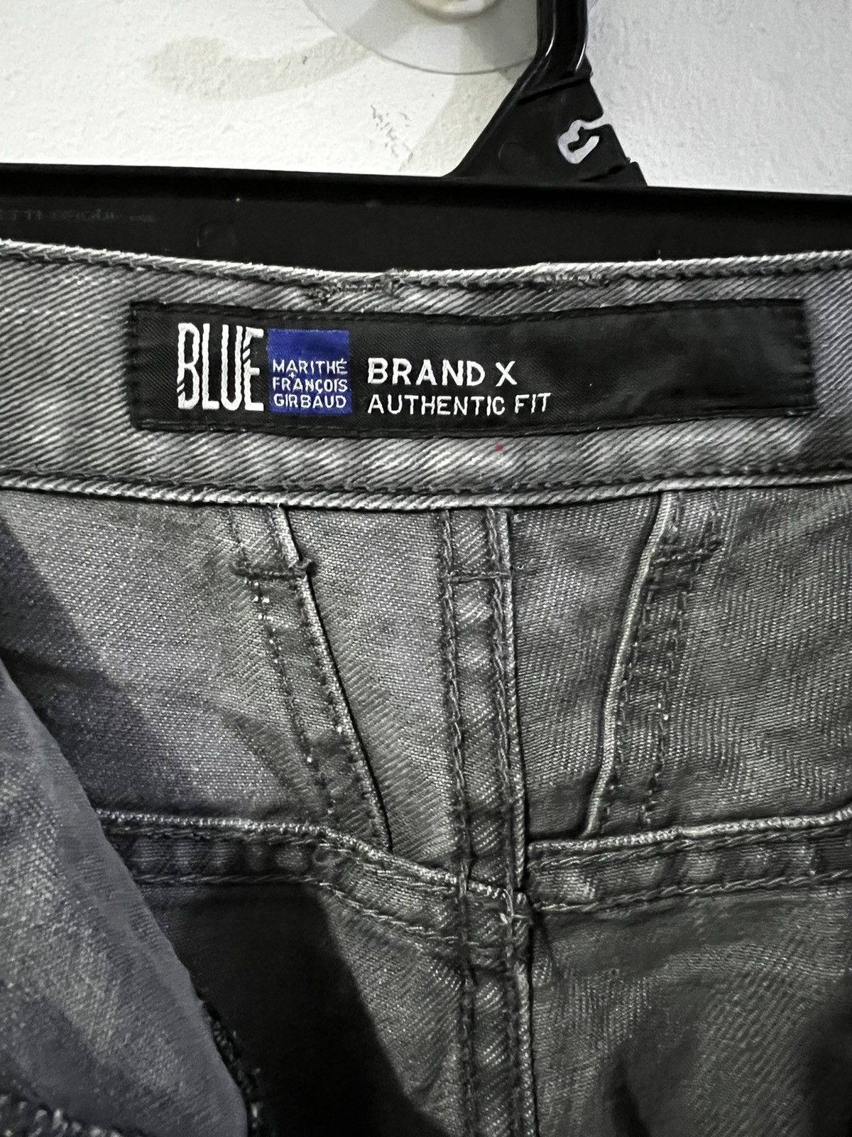 Designer × Marithe + Francois Girbaud Marithe Francois Girbaud Grey Loose Fit Baggy Jeans Size US 42 / EU 58 - 6 Thumbnail