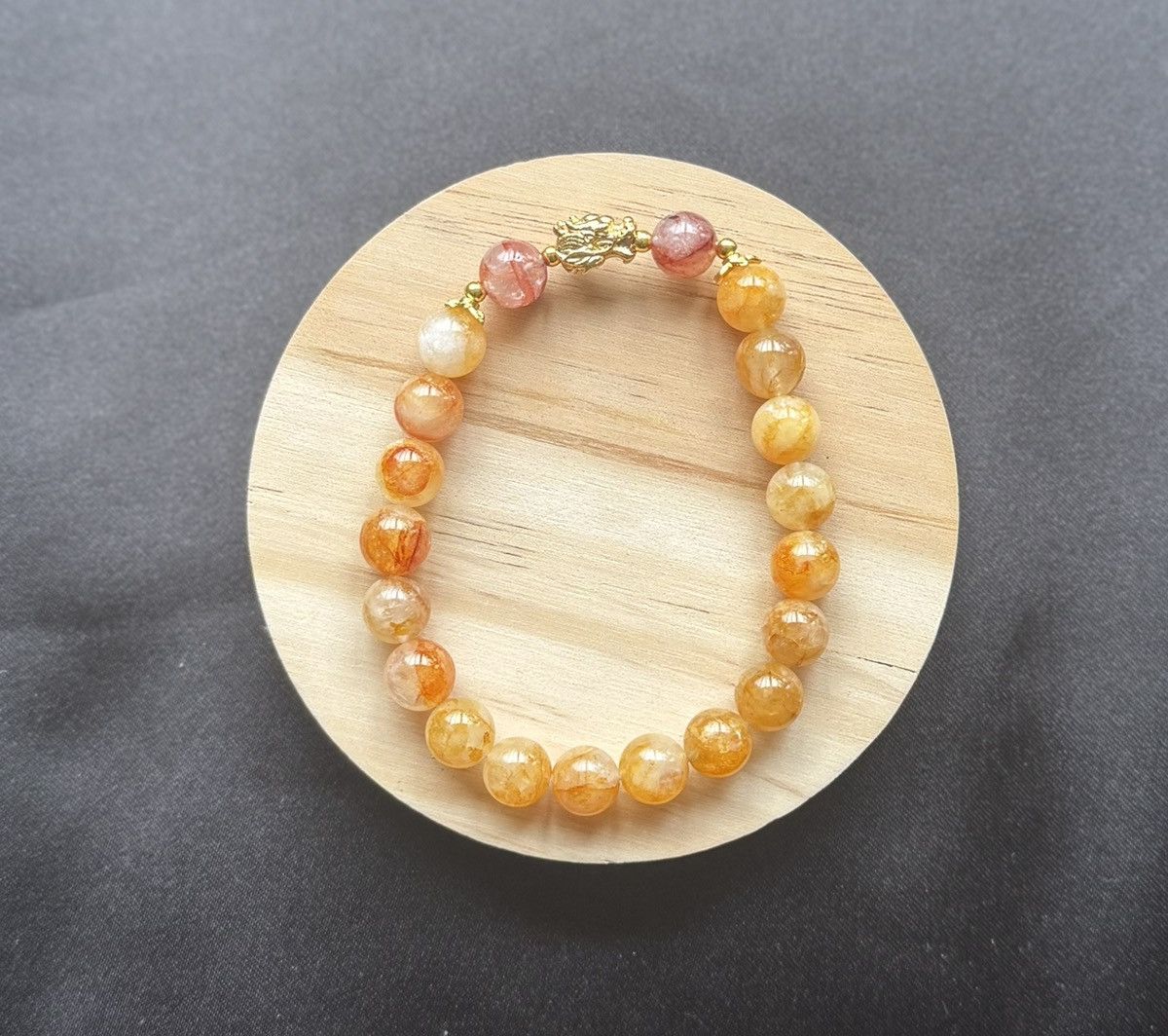 Handmade Fire Quartz Bracelet Size ONE SIZE - 3 Thumbnail