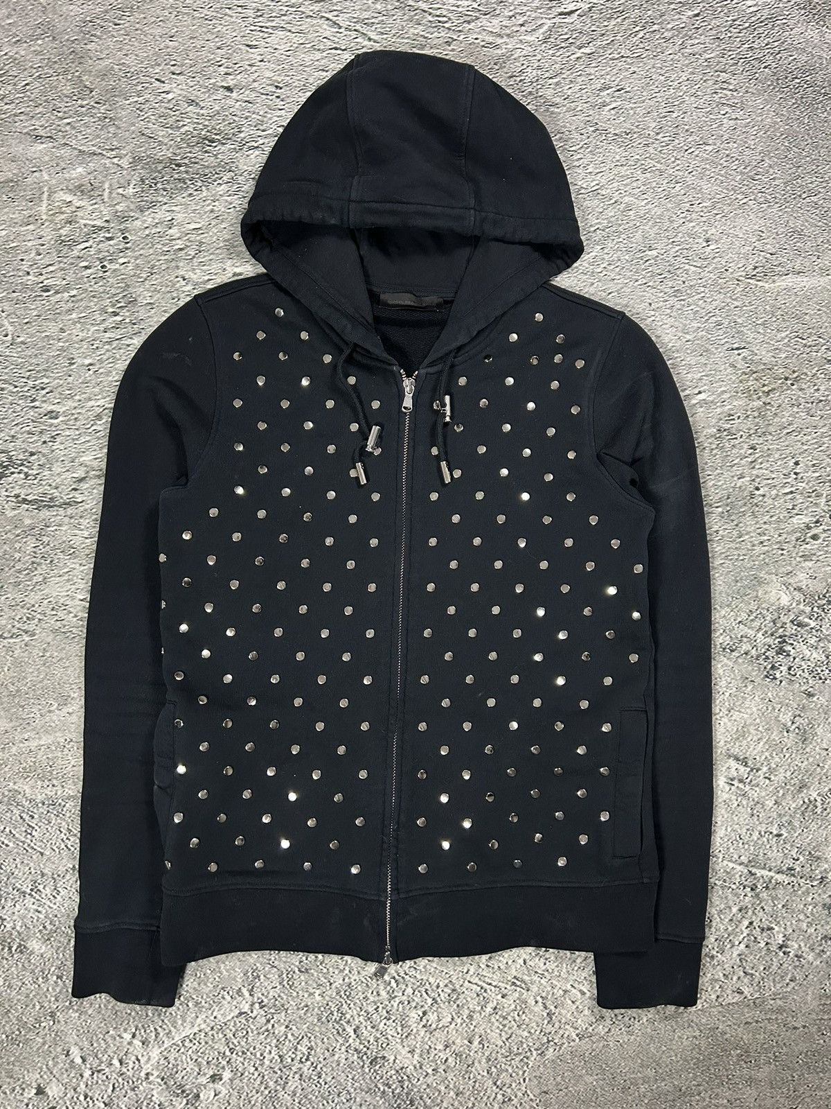 Diesel Diesel Black Gold Line studded zip hoodie Size US S / EU 44-46 / 1 - 1 Thumbnail