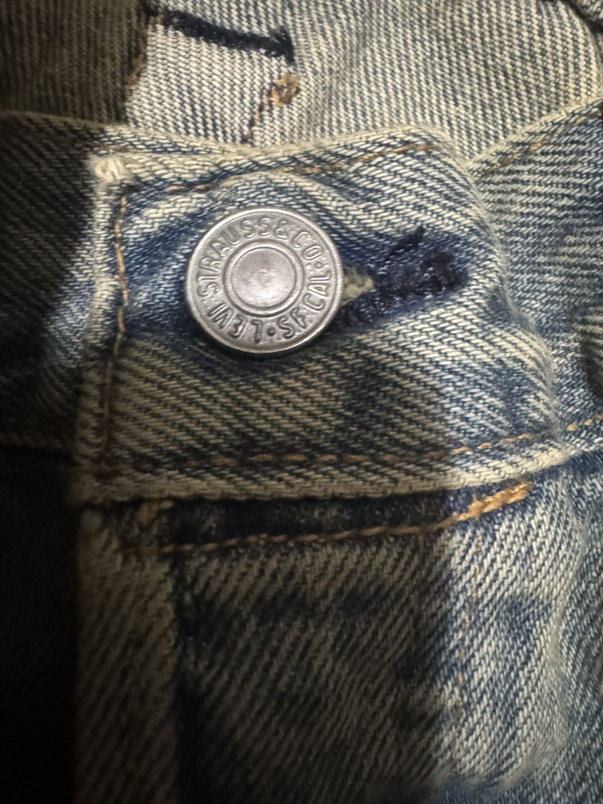 DENIM TEARS DENIM TEARS JEANS (Dirty Wash) size 34 Size US 34 / EU 50 - 3 Thumbnail