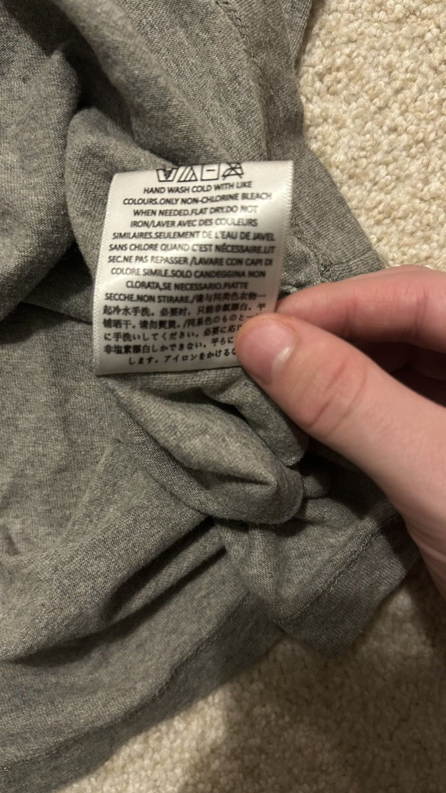 Fear of God Fear of god essentials tee Size US S / EU 44-46 / 1 - 7 Thumbnail