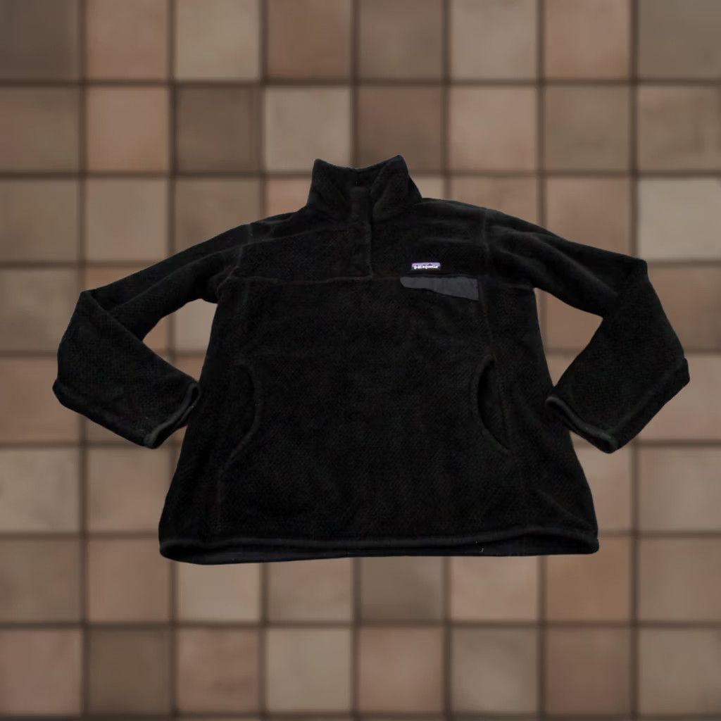 Patagonia Patagonia Jacket Women M Black Snap Fleece Windproof Basic Jacket Casual Size M / US 6-8 / IT 42-44 - 1 Thumbnail