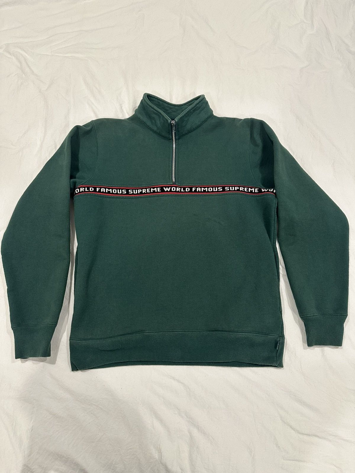 Supreme FW16 Supreme World Famous Half Zip Size US M / EU 48-50 / 2 - 2 Thumbnail