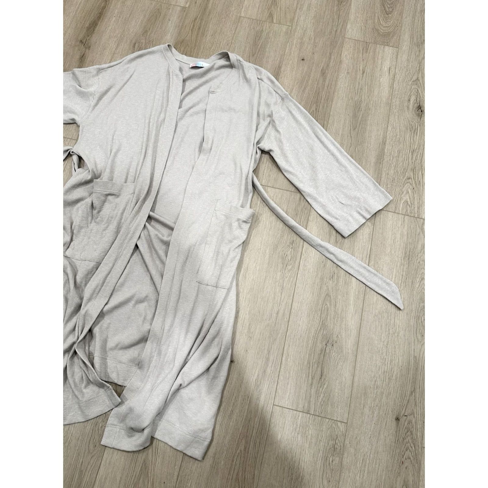 Free People NWT - Prioritizing key terms ("Free People," "Tan," "Cardigan," "Duster," "M") Size M / US 6-8 / IT 42-44 - 2 Thumbnail