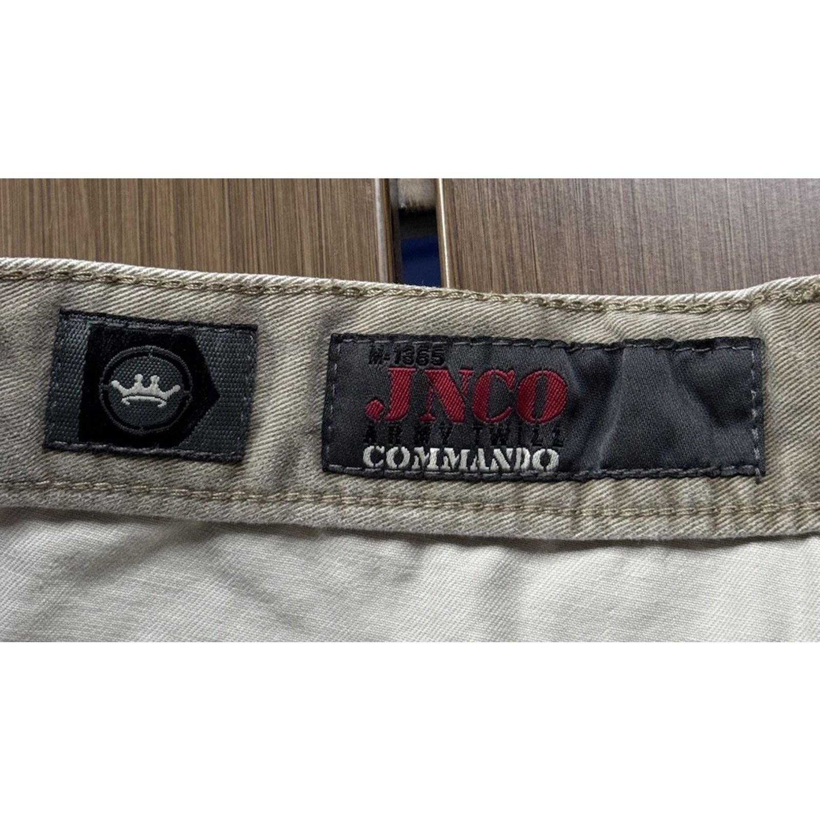 JNCO JNCO Jeans Commando Army Twill Y2K Wide Leg 34x31 Cargo Size US 34 / EU 50 - 5 Thumbnail