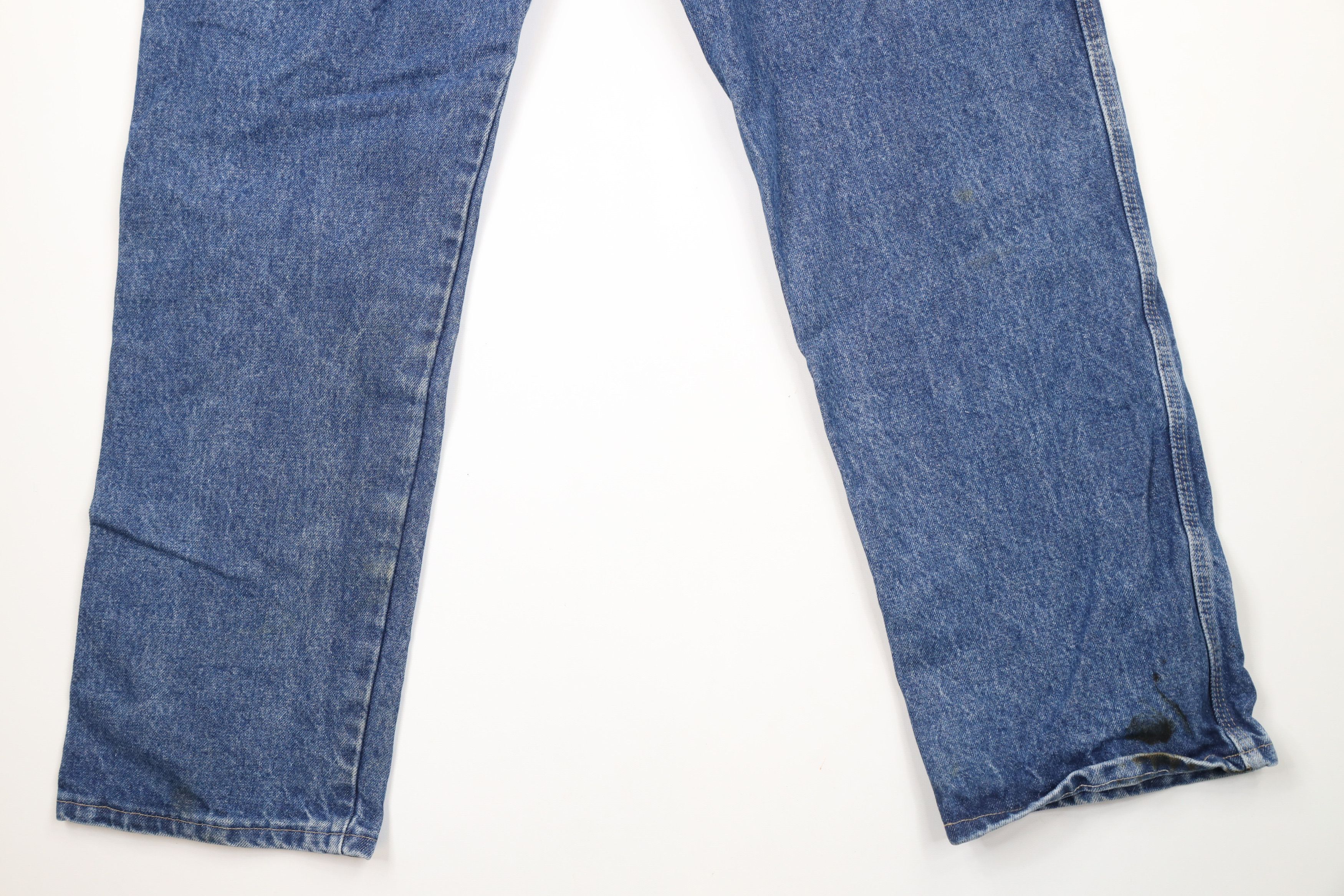 Vintage Vintage Bulwark FR Resistant Work Wide Leg Dungaree Jeans Size US 38 / EU 54 - 12 Thumbnail