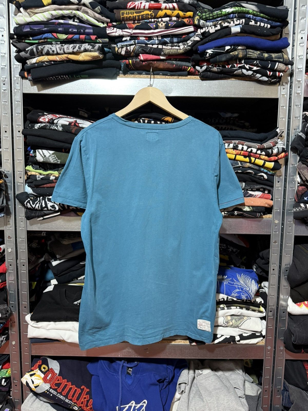 Evisu Y2K Vintage Evisu Small Logo Bird Logo Opium T-shirt Hype Size US XL / EU 56 / 4 - 2 Thumbnail