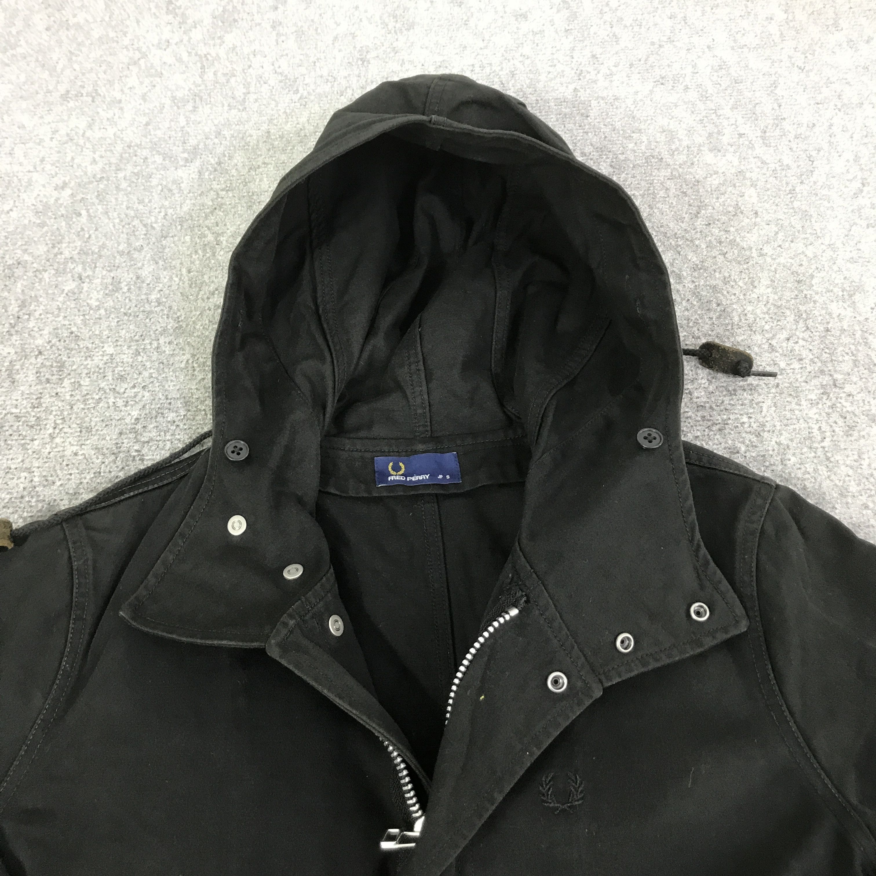 Fred Perry FRED PERRY BLACK FADED PAEKS JACKET K110B7 Size US S / EU 44-46 / 1 - 8 Thumbnail