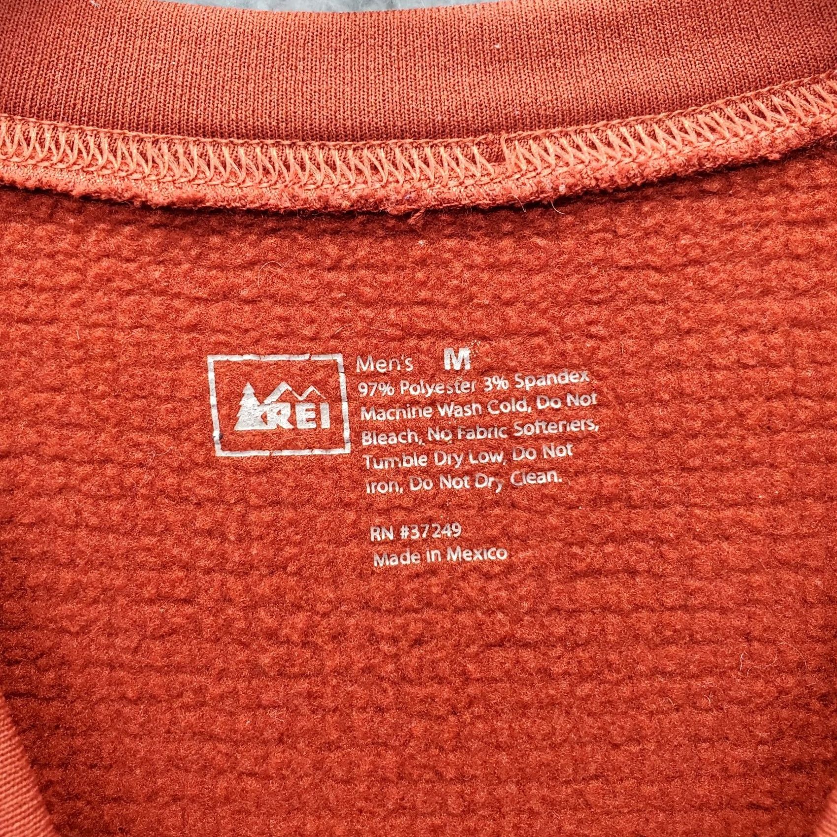 Vintage REI Shirt Mens M Red Pullover Size US M / EU 48-50 / 2 - 5 Thumbnail