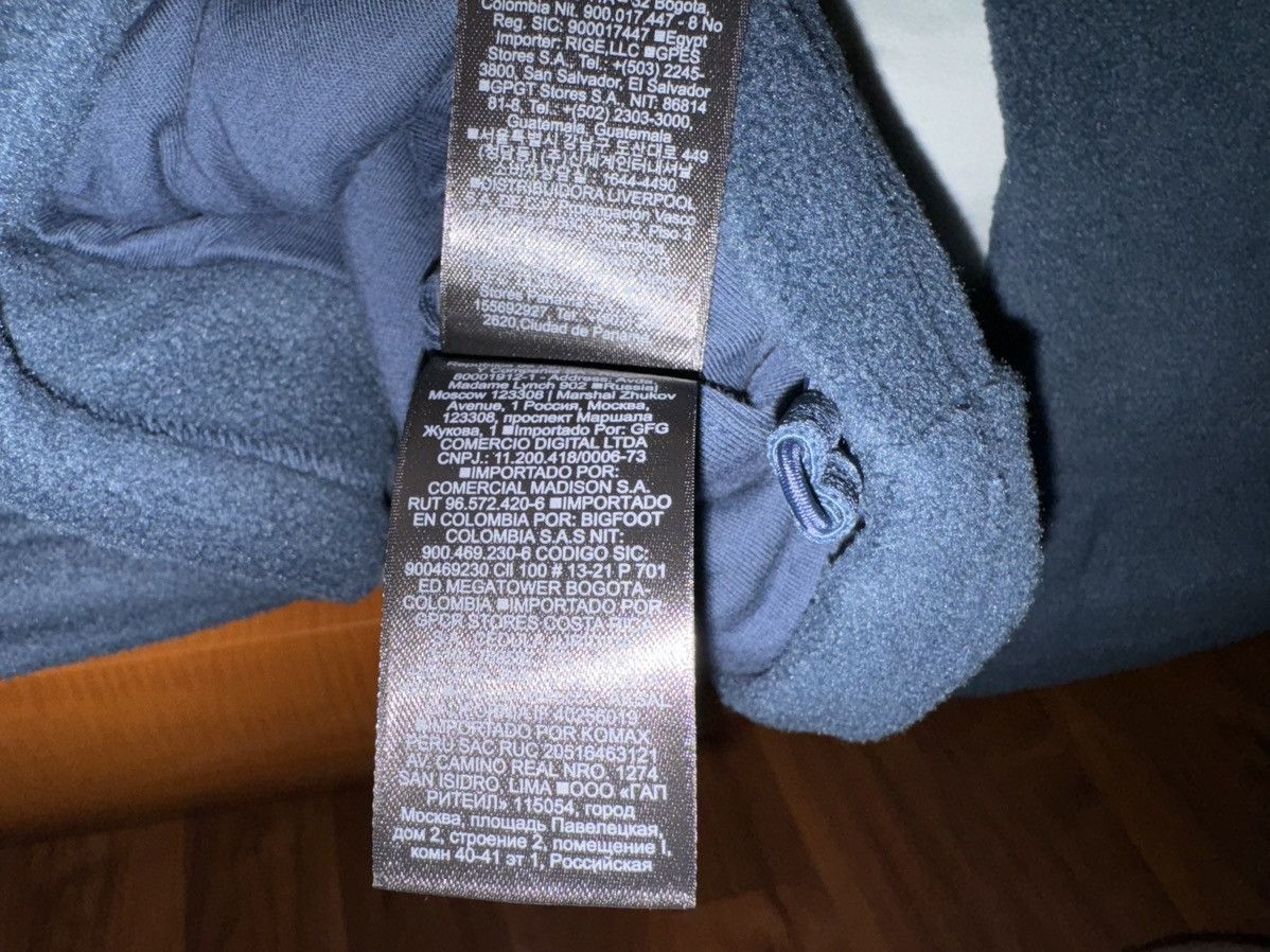 Balenciaga × Gap × Kanye West Yeezy Gap Polar Fleece Hoodie Navy Size Small Size US S / EU 44-46 / 1 - 20 Thumbnail