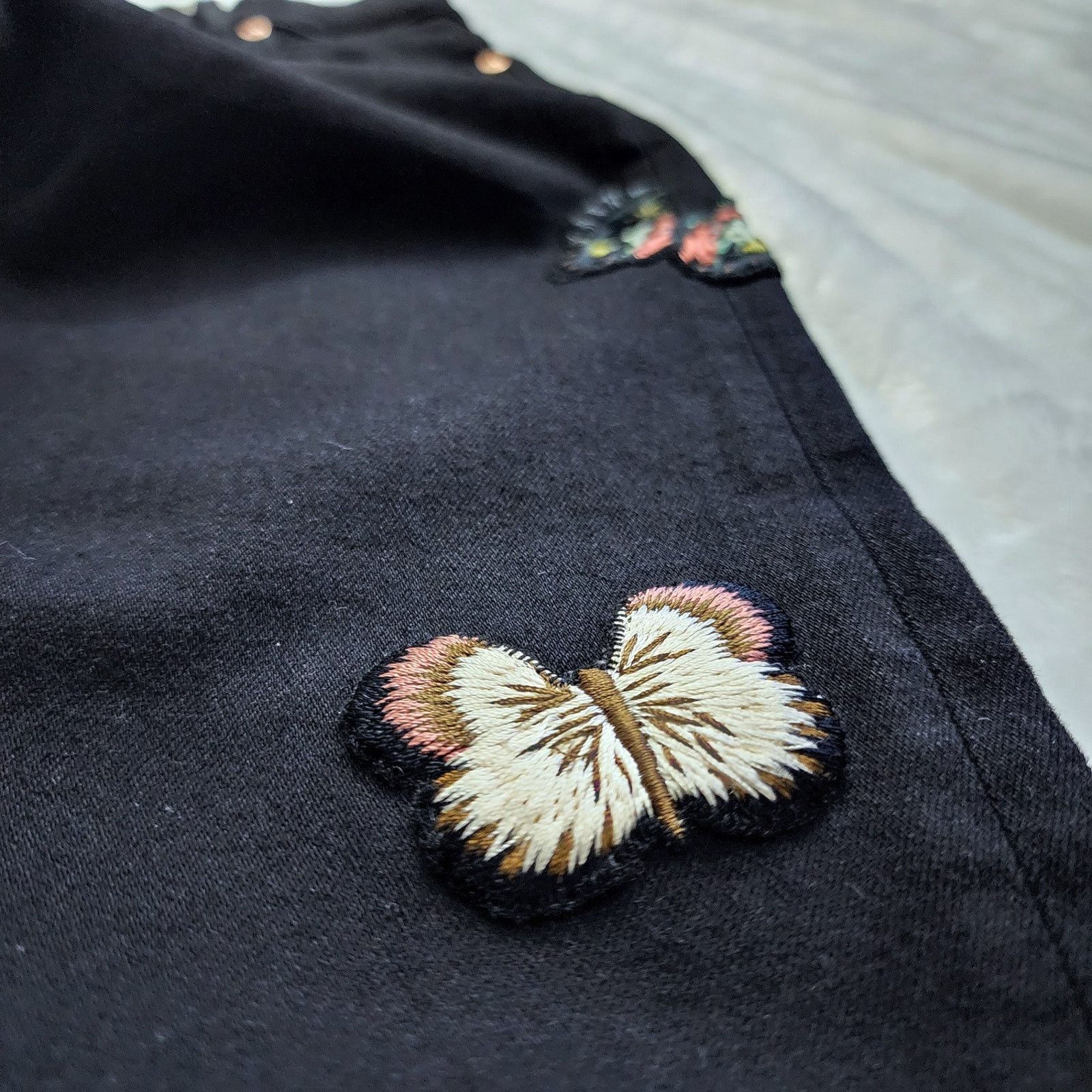 Valentino Valentino x Izumi Miyazaki Gravitation Butterfly Print Jeans Size 25" / US 0 / IT 36 - 3 Thumbnail